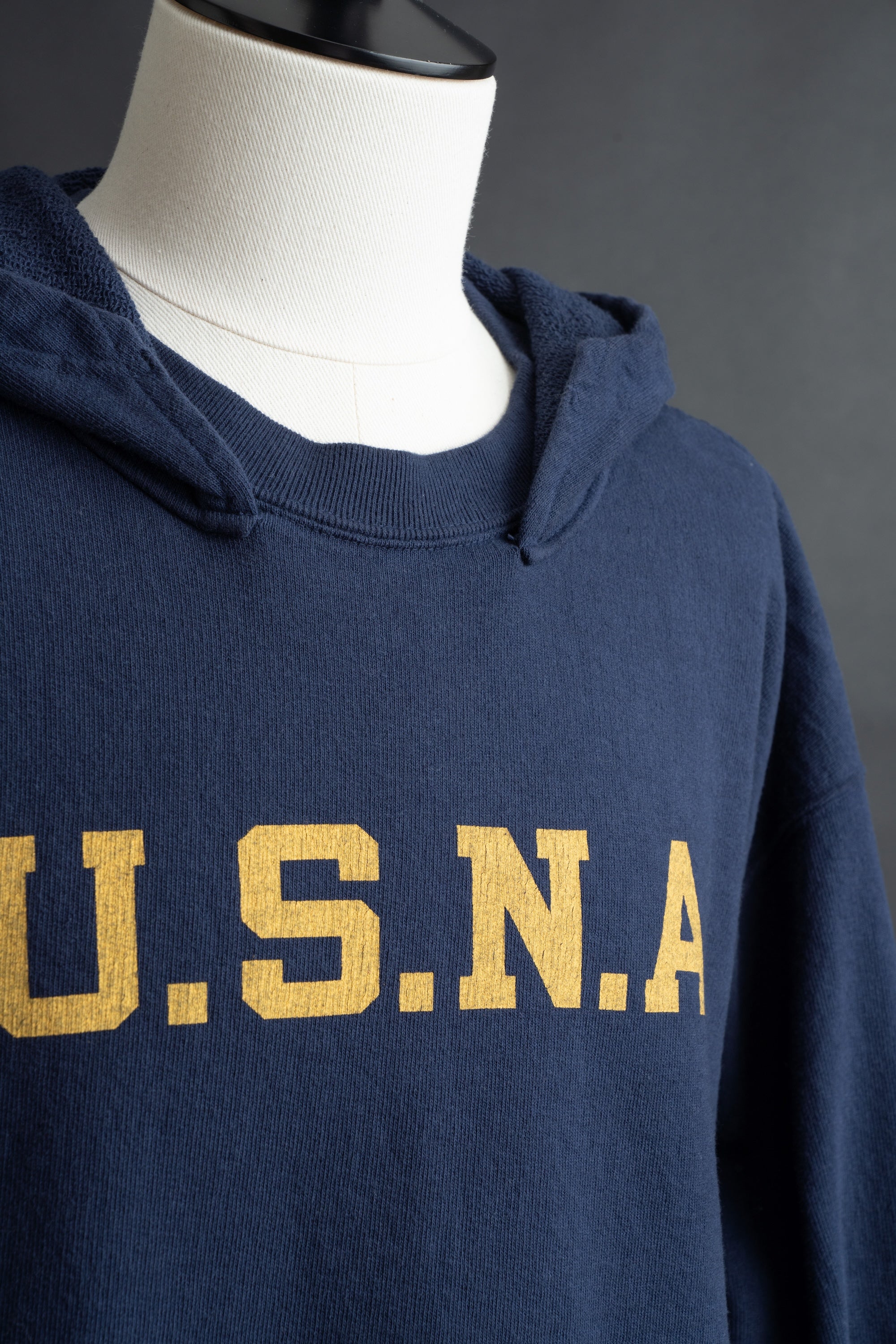 MTE009(02) [U.S.N.A] AFTER HOODIE NAVY
