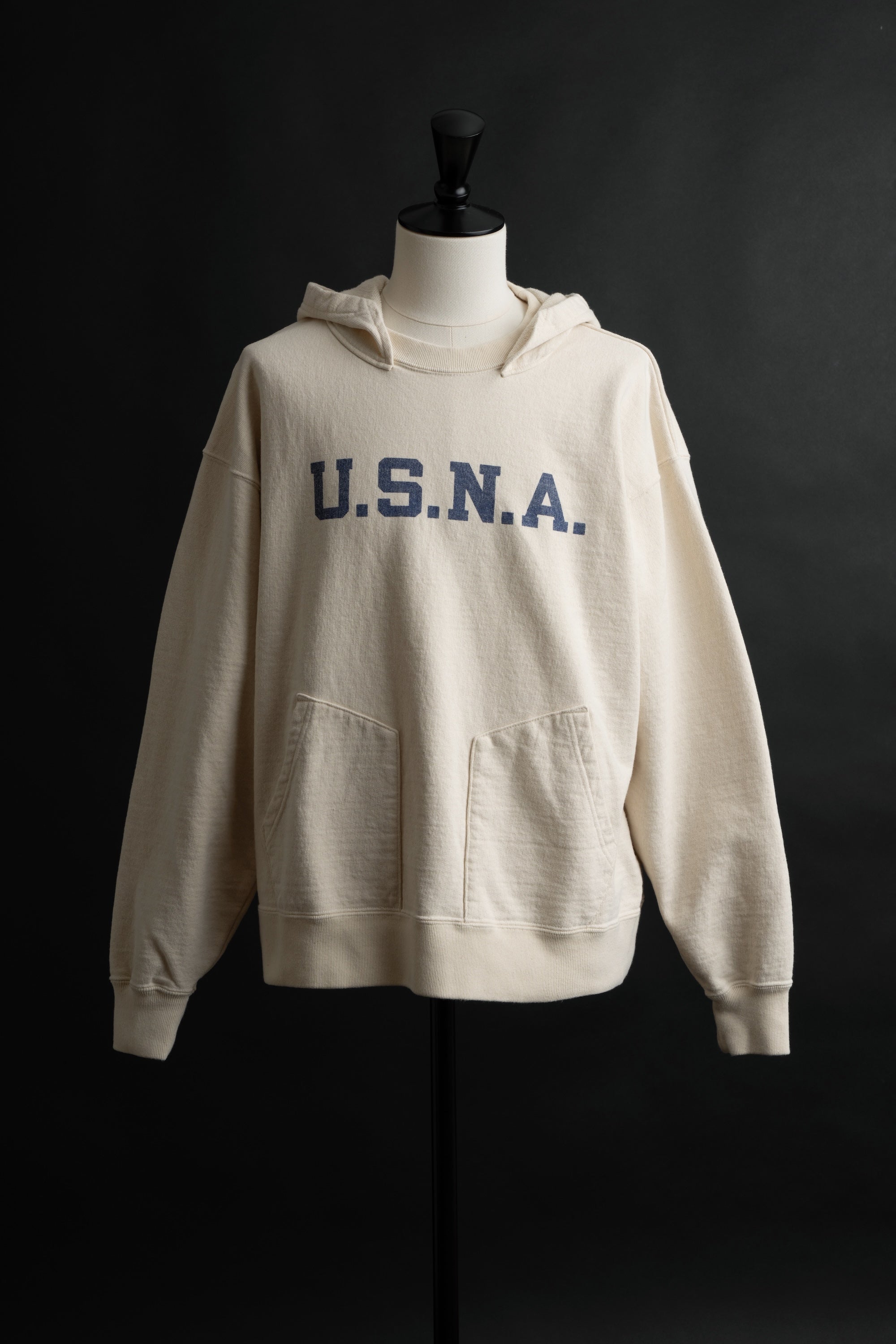 MTE009(66) [U.S.N.A] AFTER HOODIE NATURAL