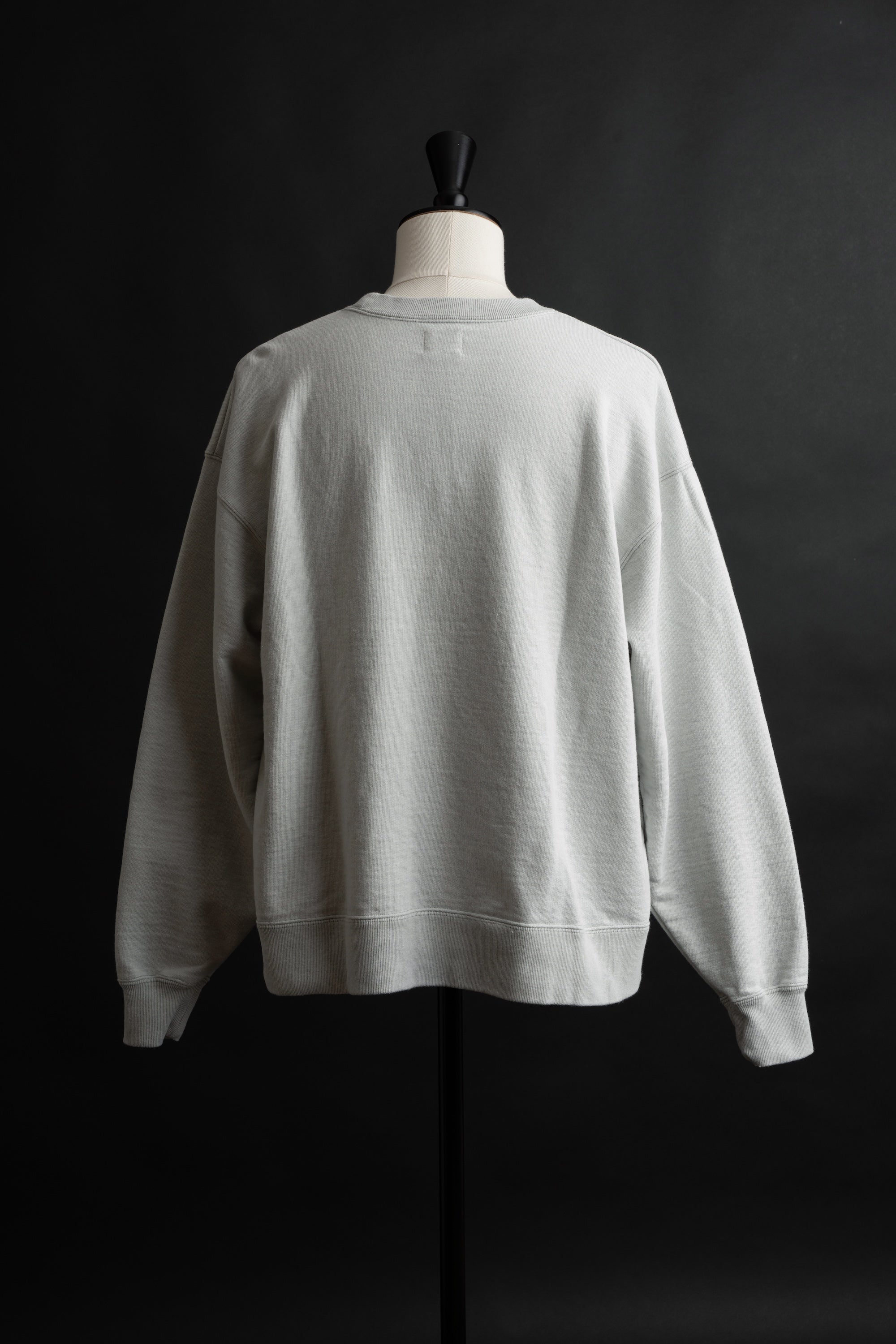 MTE011(64) [BEAVER] CREWNECK SWEATSHIRT GRAY