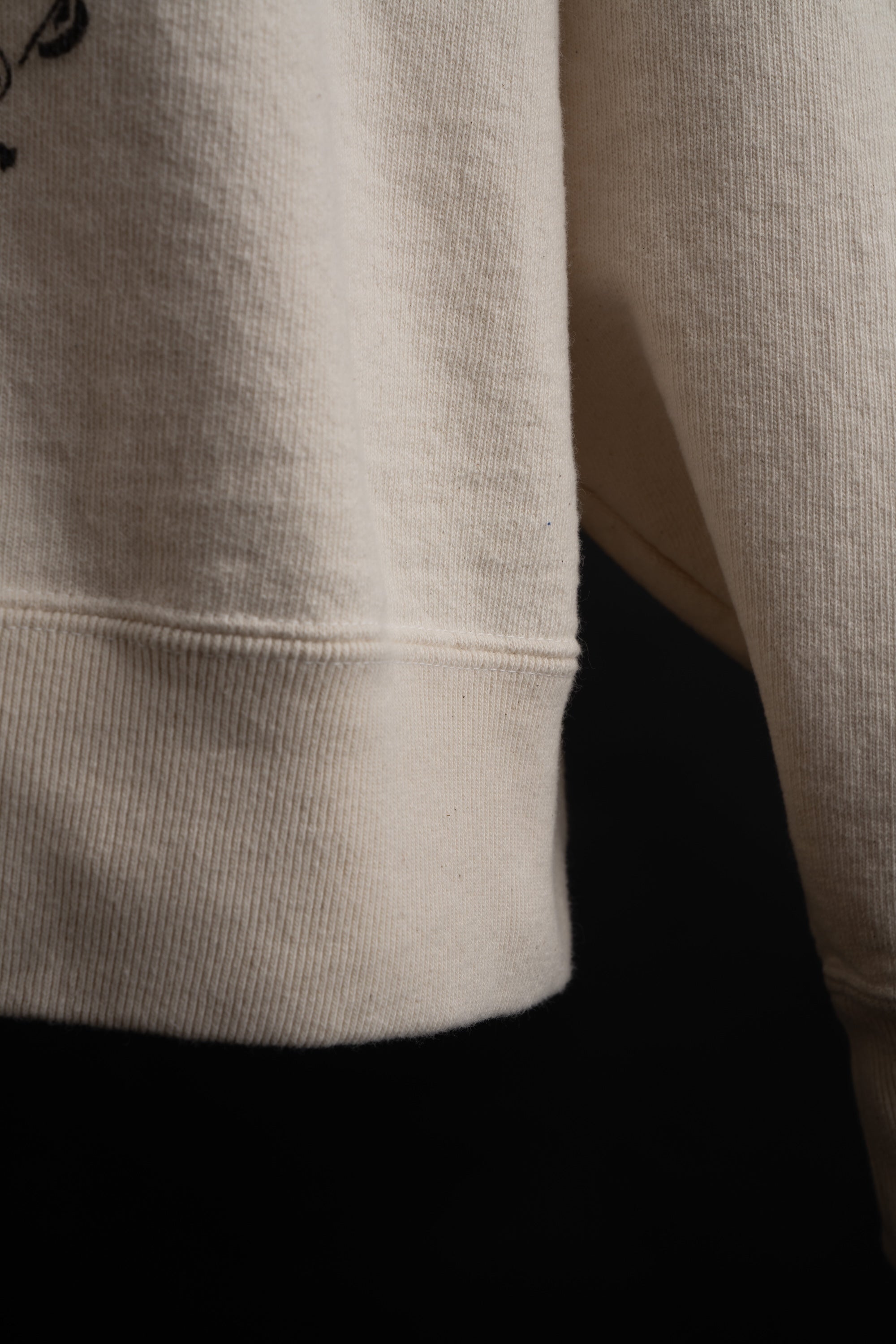 MTE013(66) [Hand-paint style] CREWNECK SWEATSHIRT NATURAL