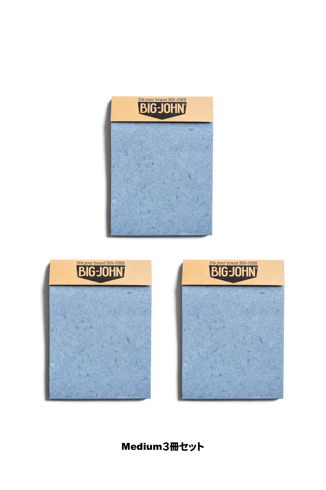 BIG JOHN INDIGO NOTE Medium 3冊セット