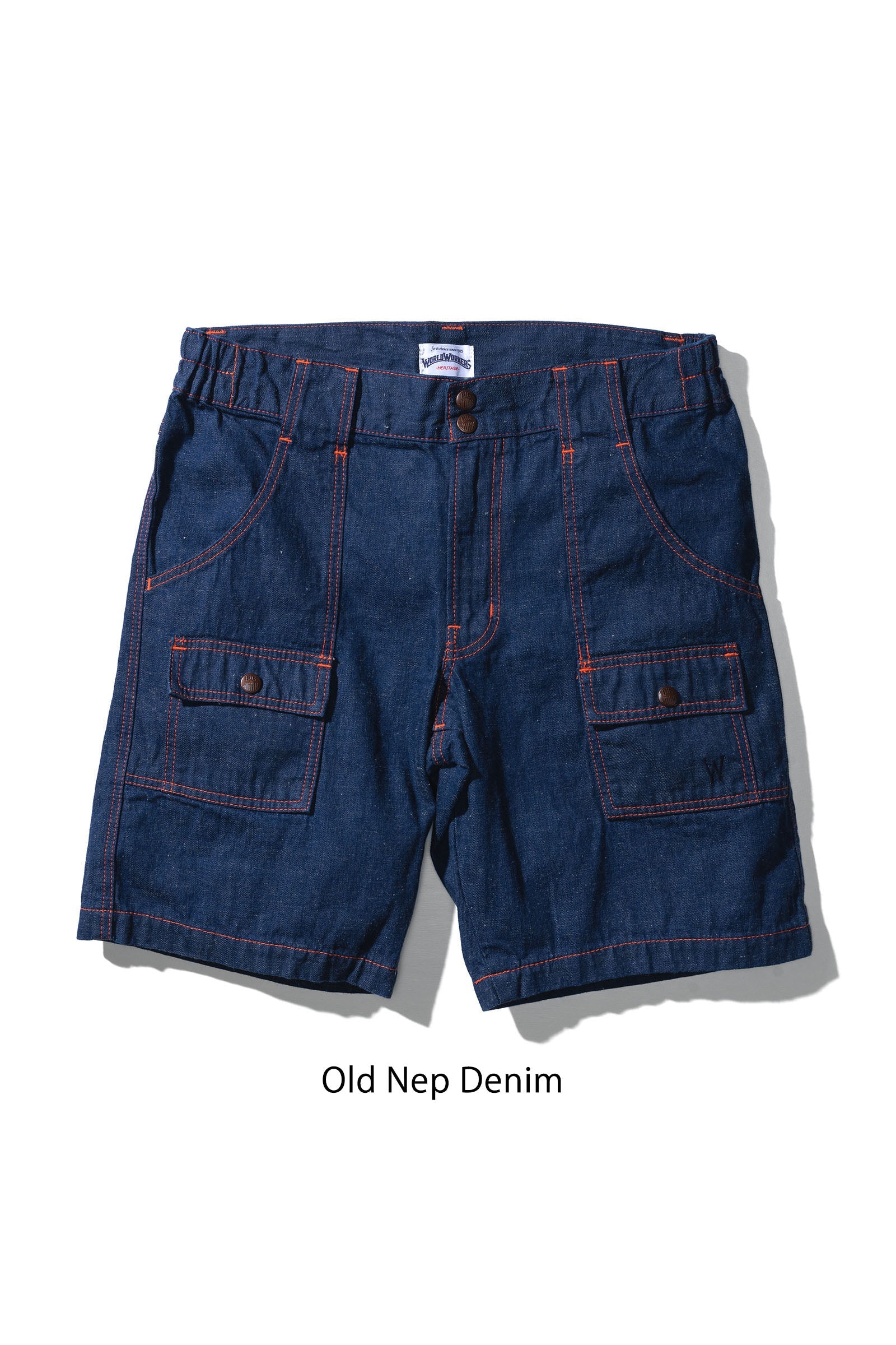 WR788M World Workers Beach Denim Buch-Shorts