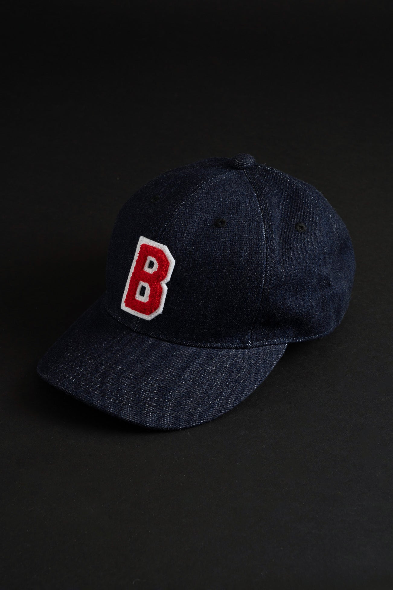 VBBJ045 (01RN) BJ BASEBALL CAP - Navy Stitch