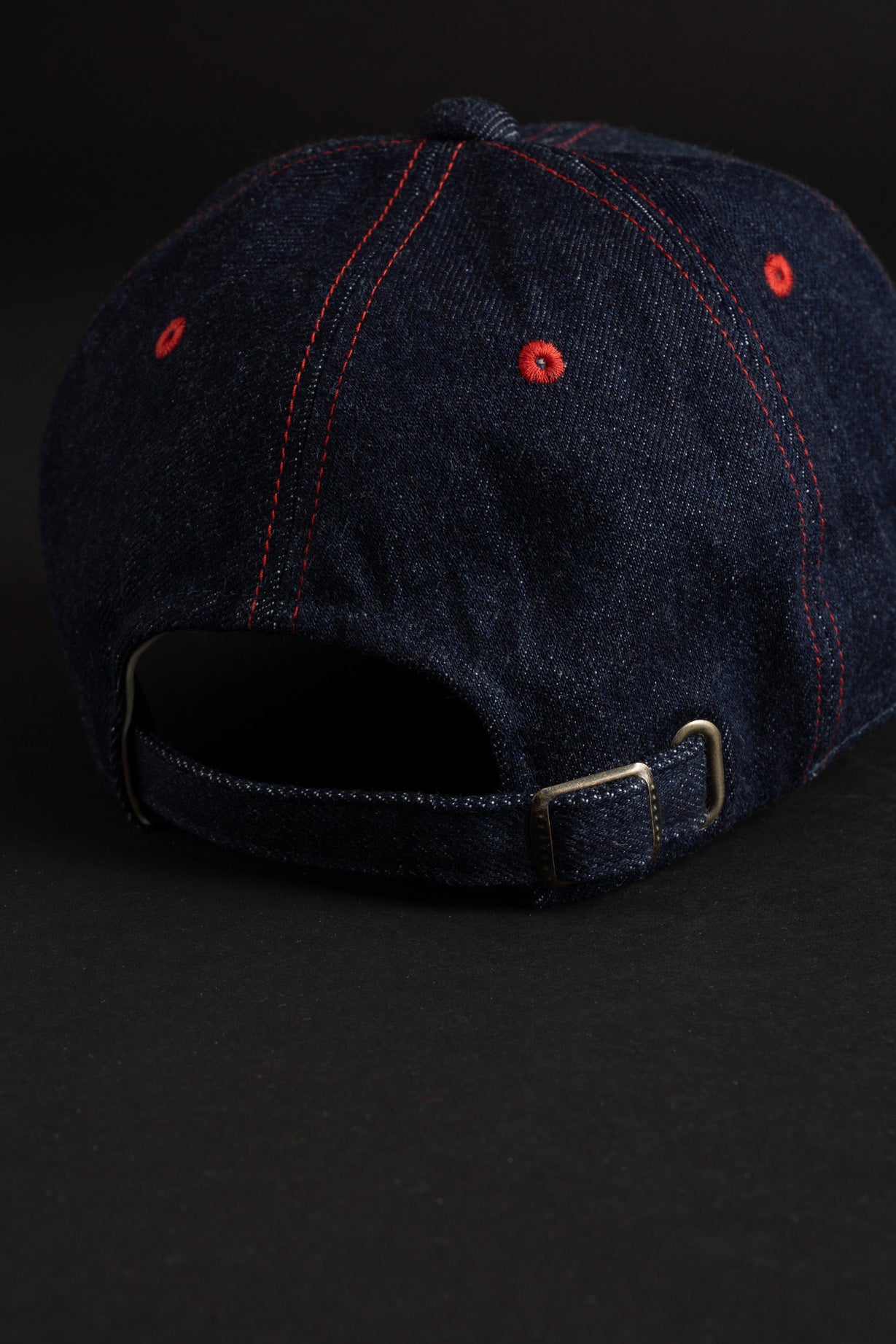 VBBJ045 (01RR) BJ BASEBALL CAP - Red Stitch