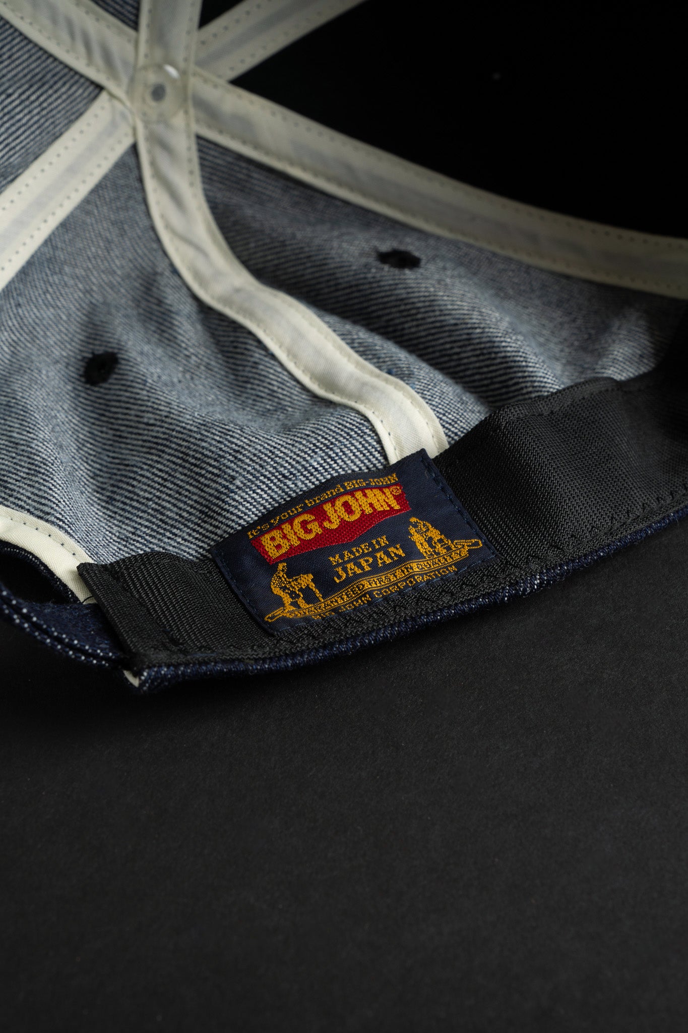 VBBJ045 (01RN) BJ BASEBALL CAP - Navy Stitch