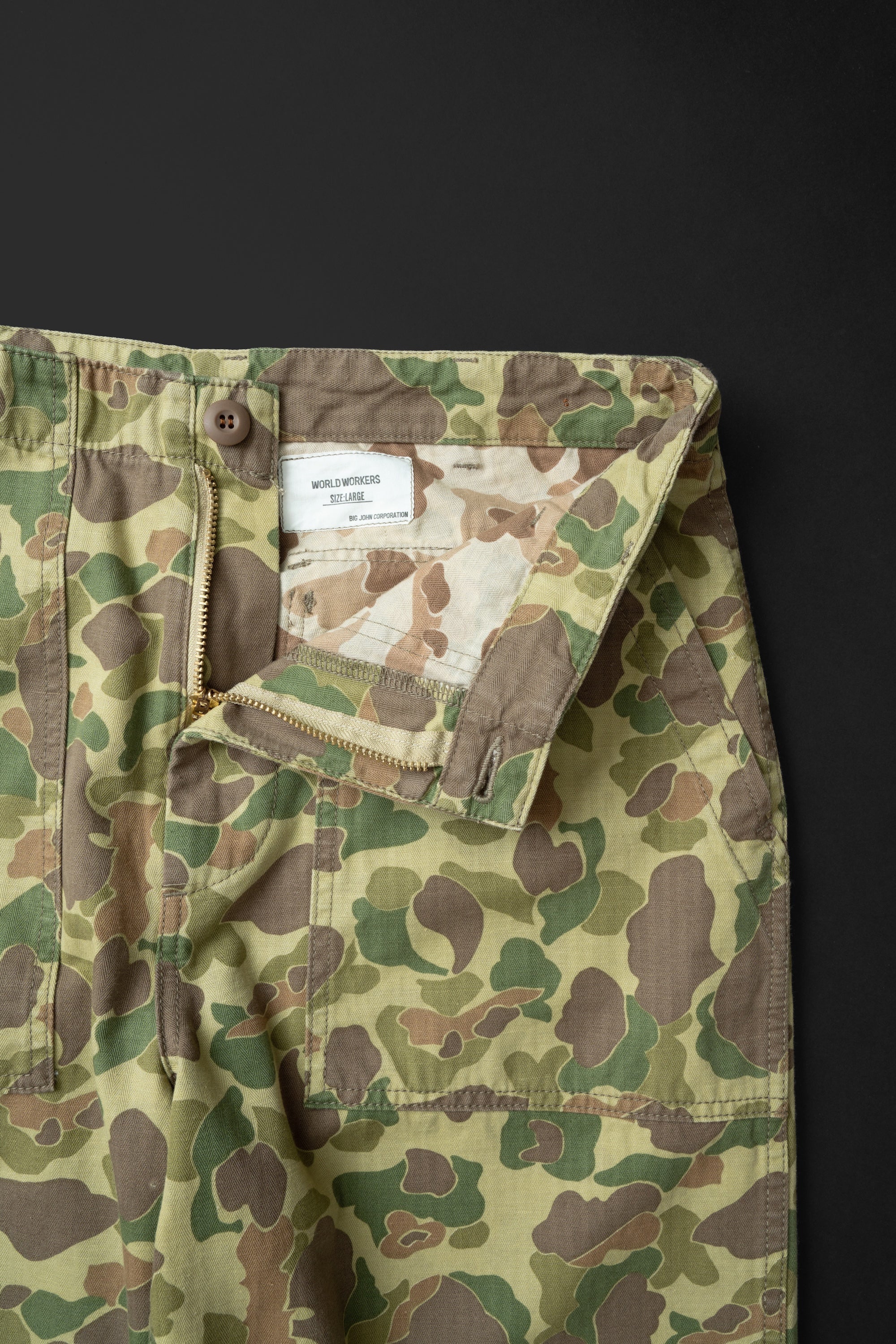 WR573F (67M) World Workers HBT Fatigue Pants – BIG JOHN【公式