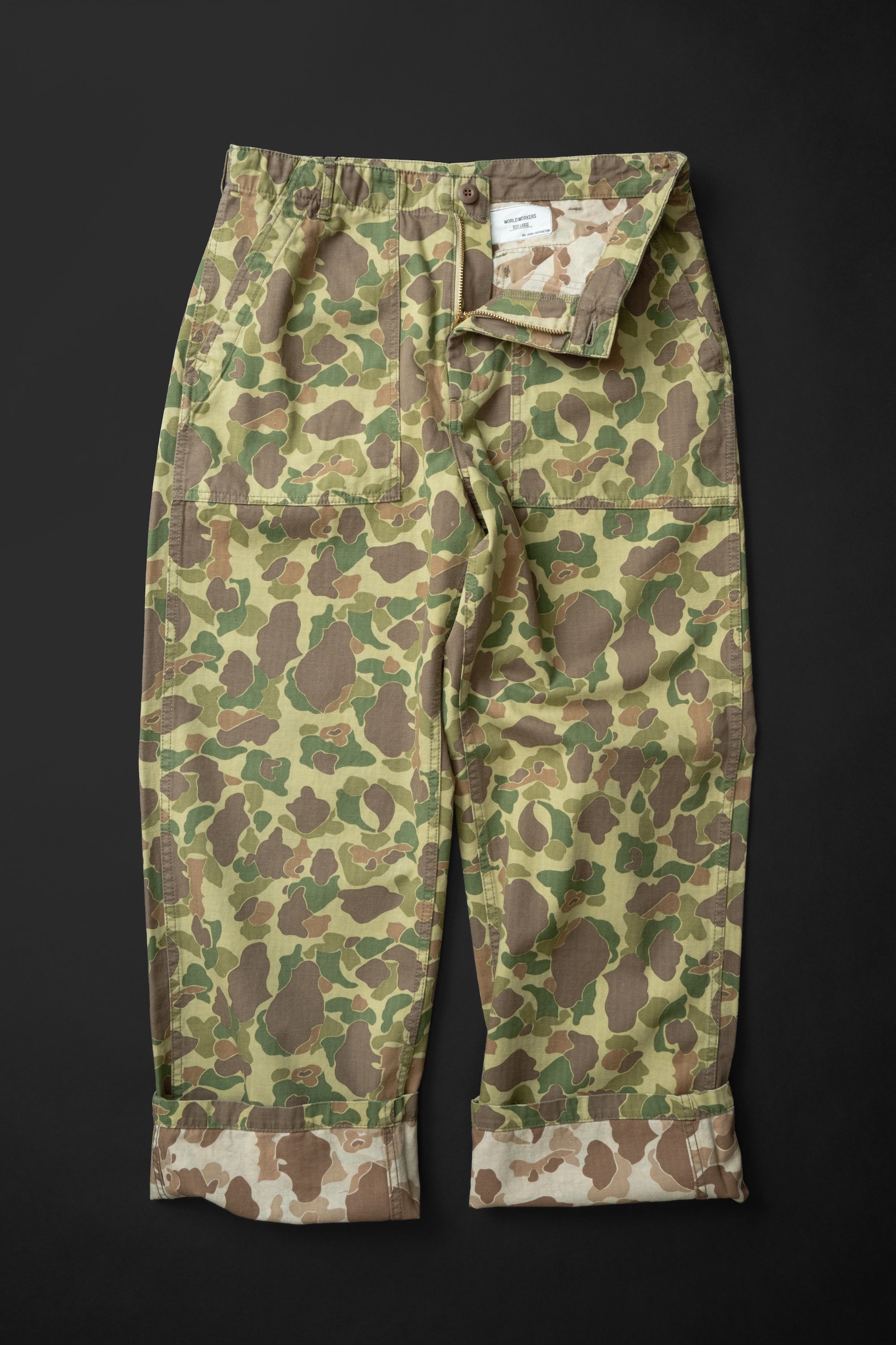 WR573F (67M) World Workers HBT Fatigue Pants – BIG JOHN【公式