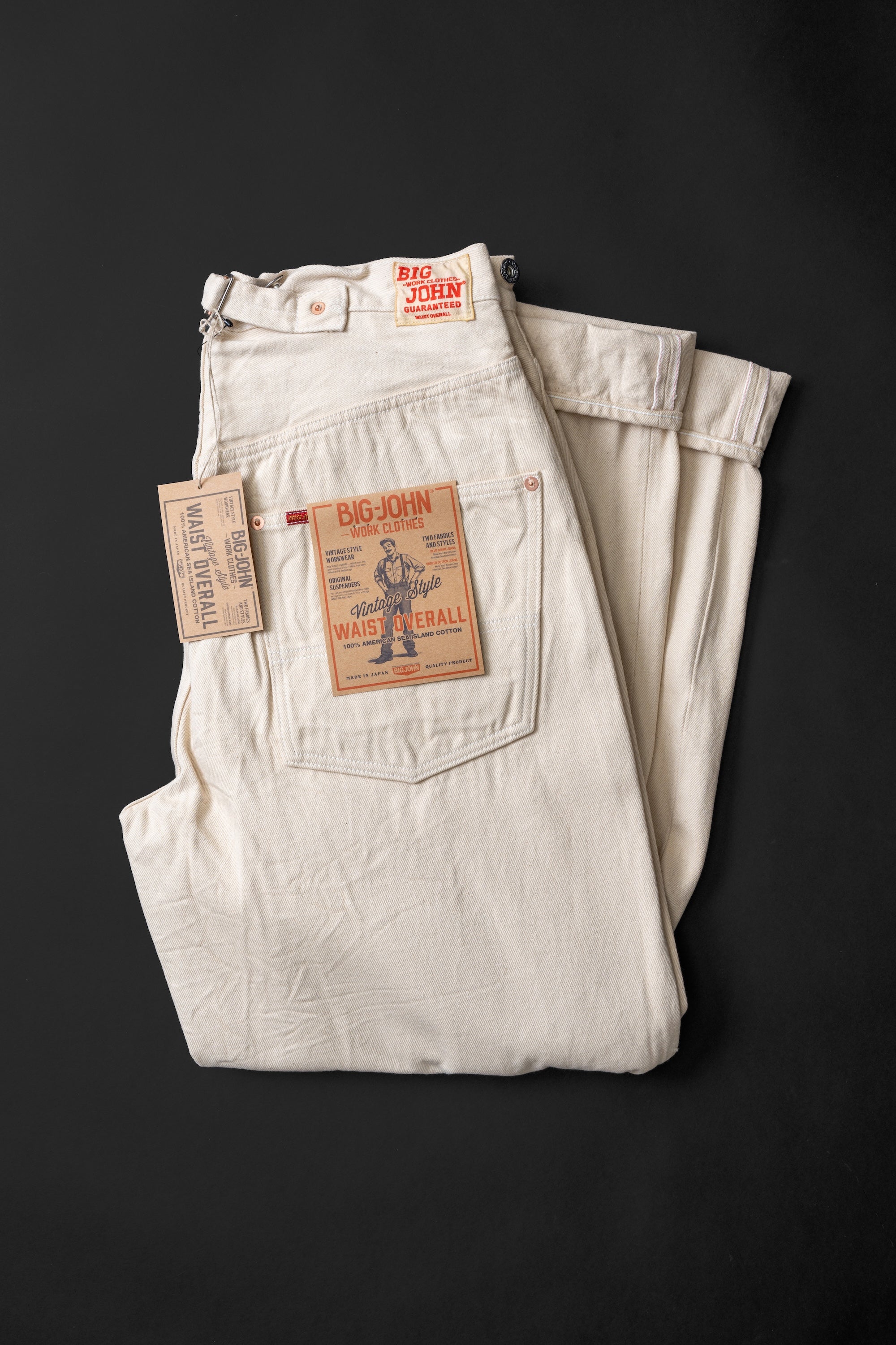 M101S(66) WAIST OVERALL DUCK kinari – BIG JOHN【公式】オンライン