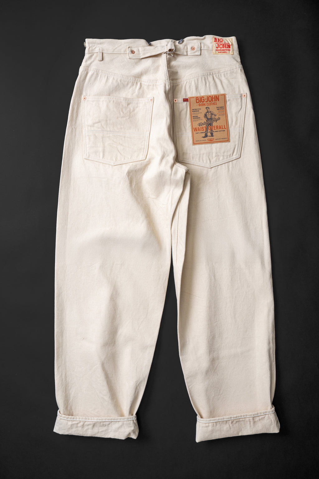 M101S(66) WAIST OVERALL DUCK kinari