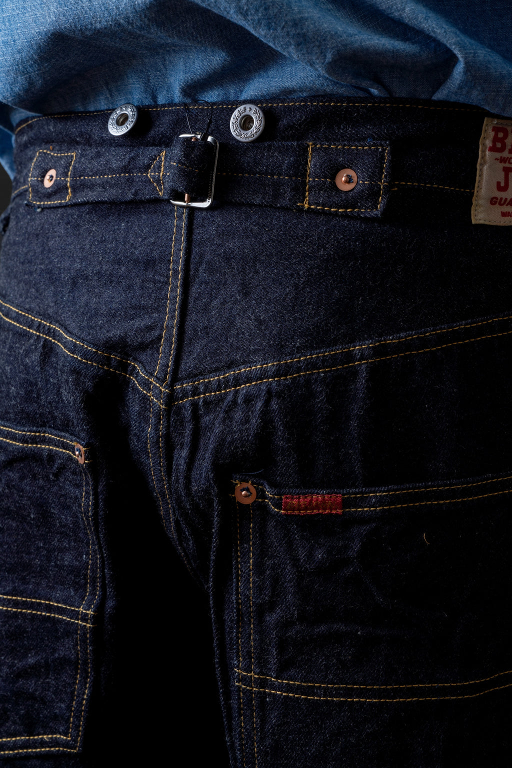 M101S(001) WAIST OVERALL SEA ISLAND