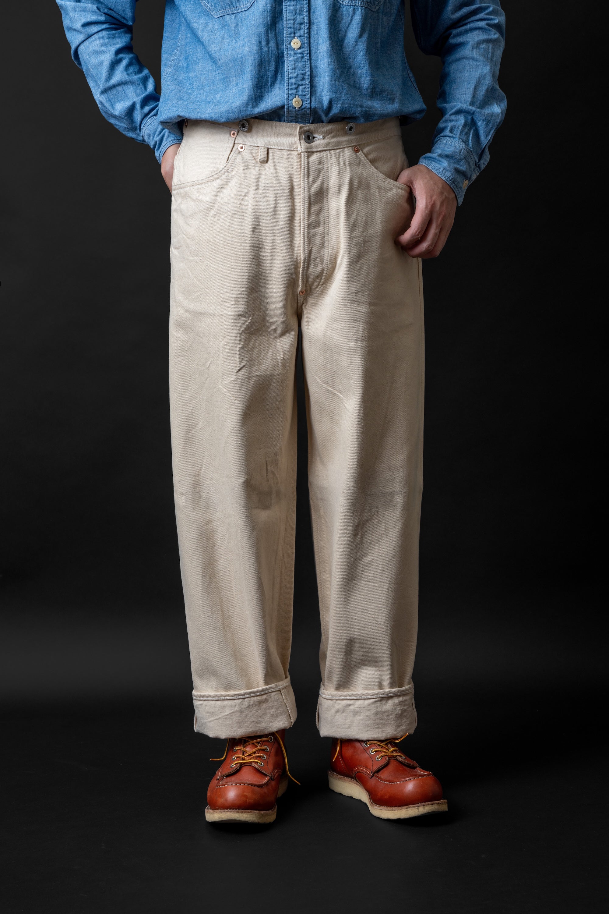 M101S(66) WAIST OVERALL DUCK kinari – BIG JOHN【公式】オンライン