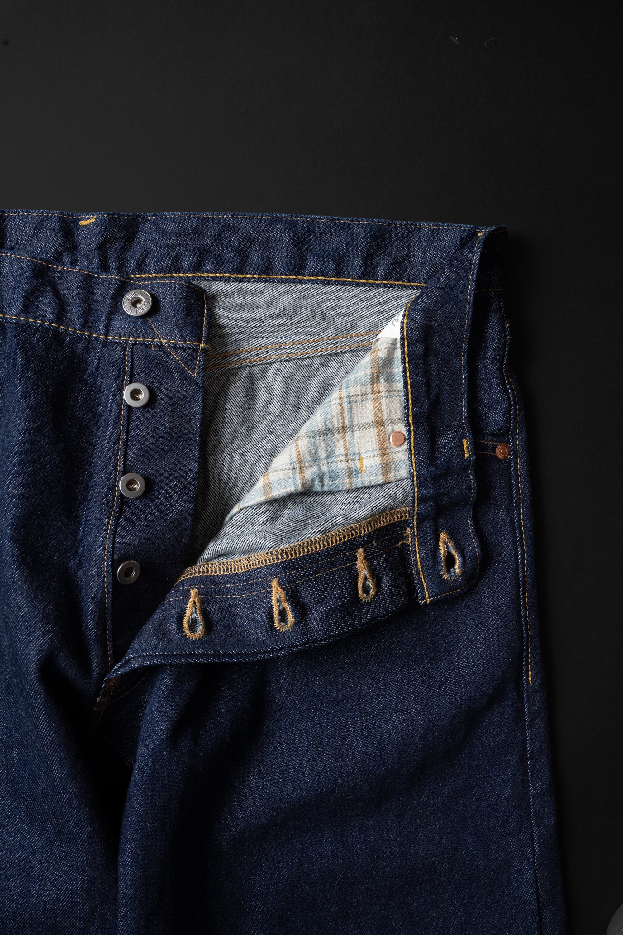 M1015RC (HAI) GLABEL本藍枷染WILD DUCK JEANS – BIG JOHN【公式