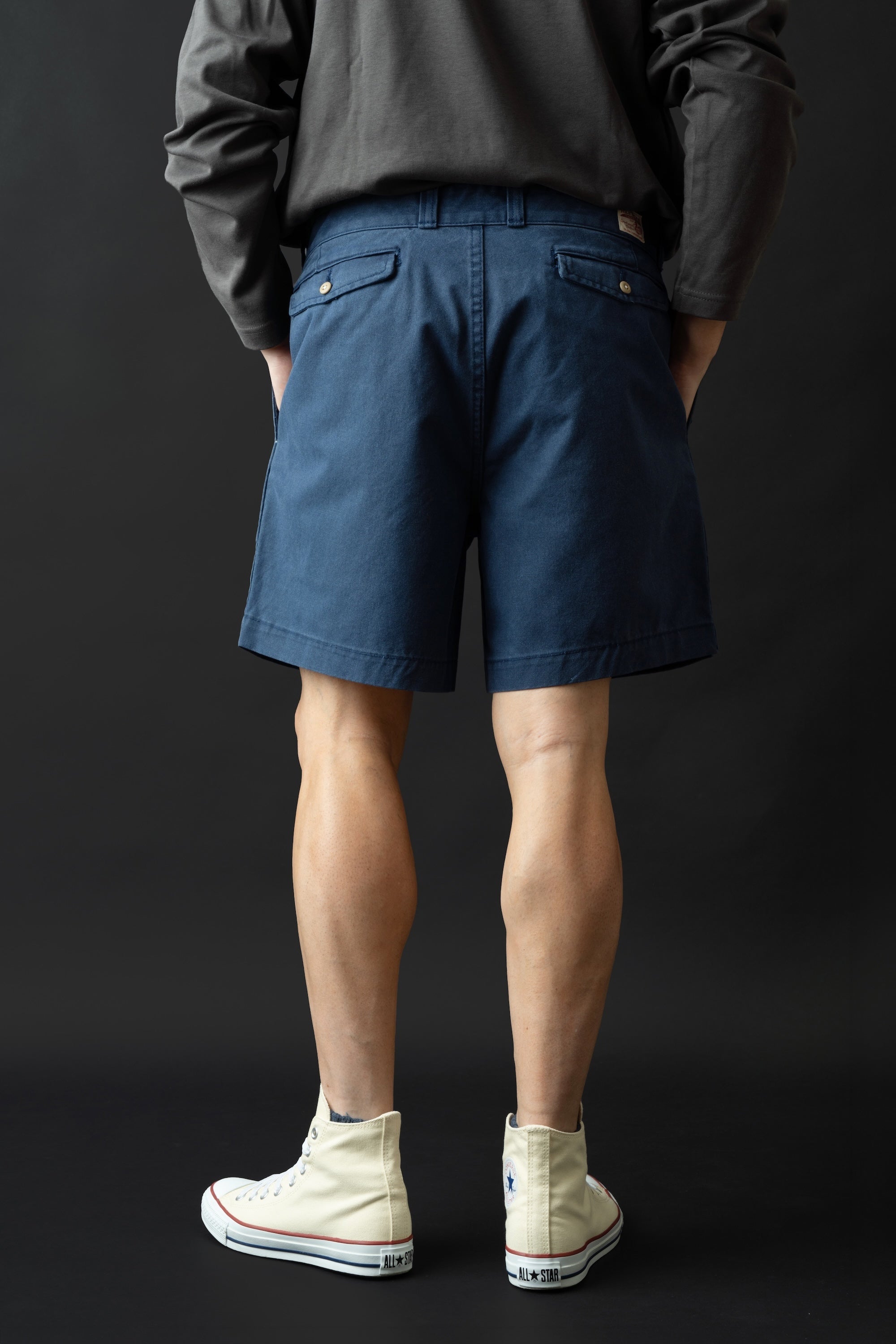 M7014RC (02) WILD DUCK CANVAS SHORTS