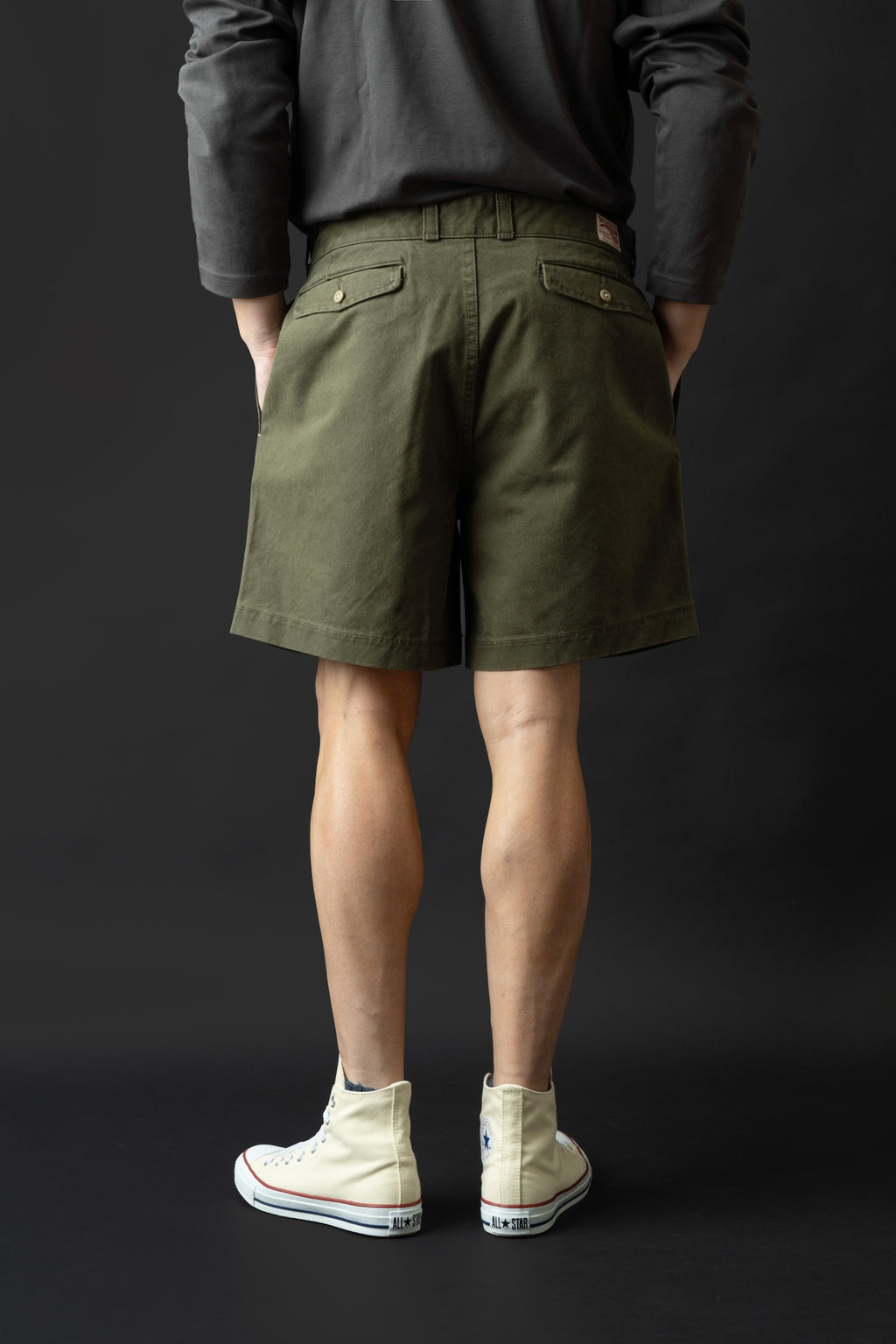 M7014RC (77) WILD DUCK CANVAS SHORTS
