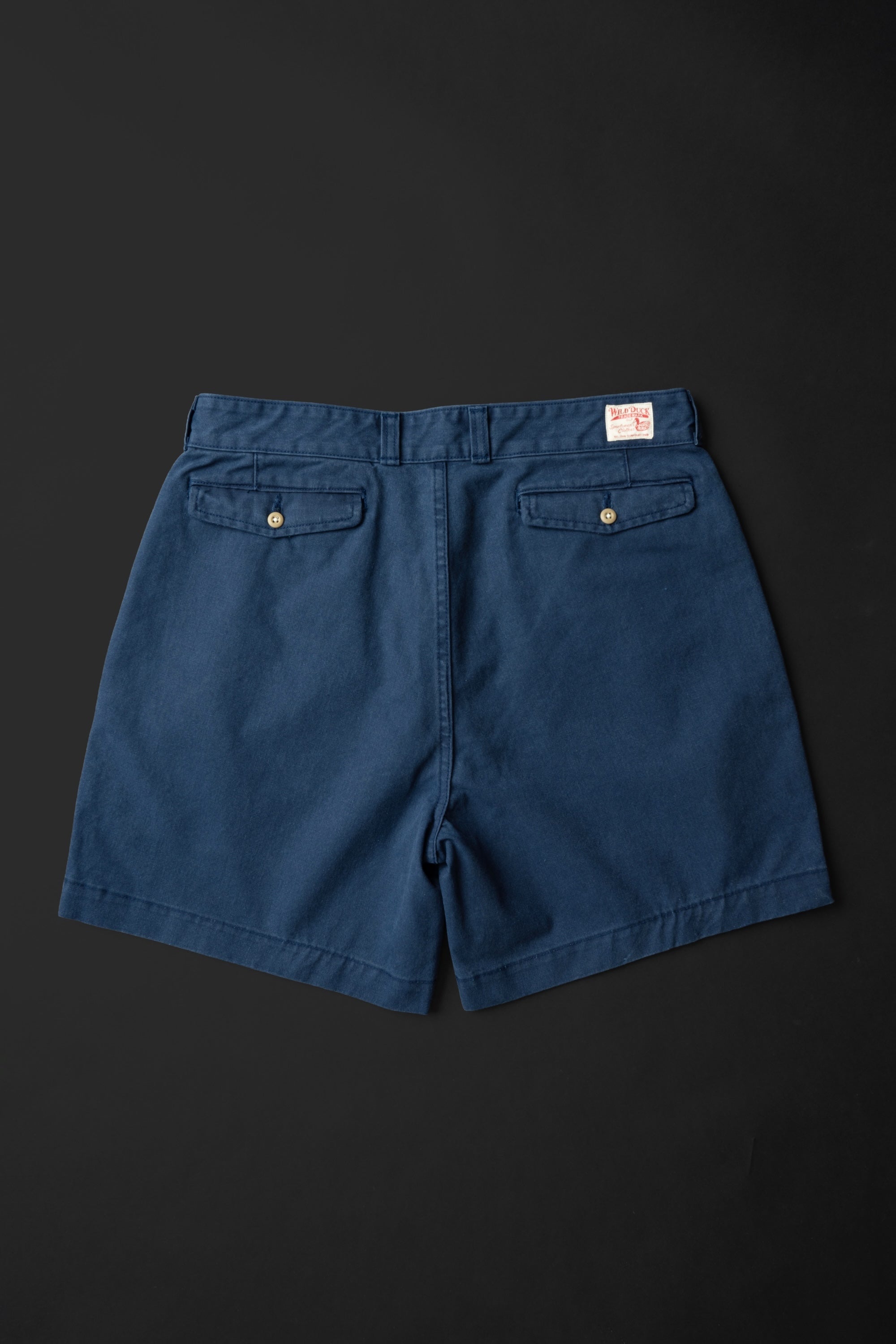 M7014RC (02) WILD DUCK CANVAS SHORTS