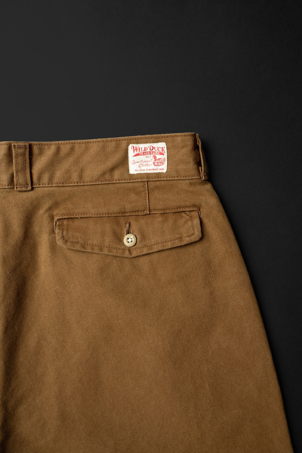 M7014RC (57) WILD DUCK CANVAS SHORTS