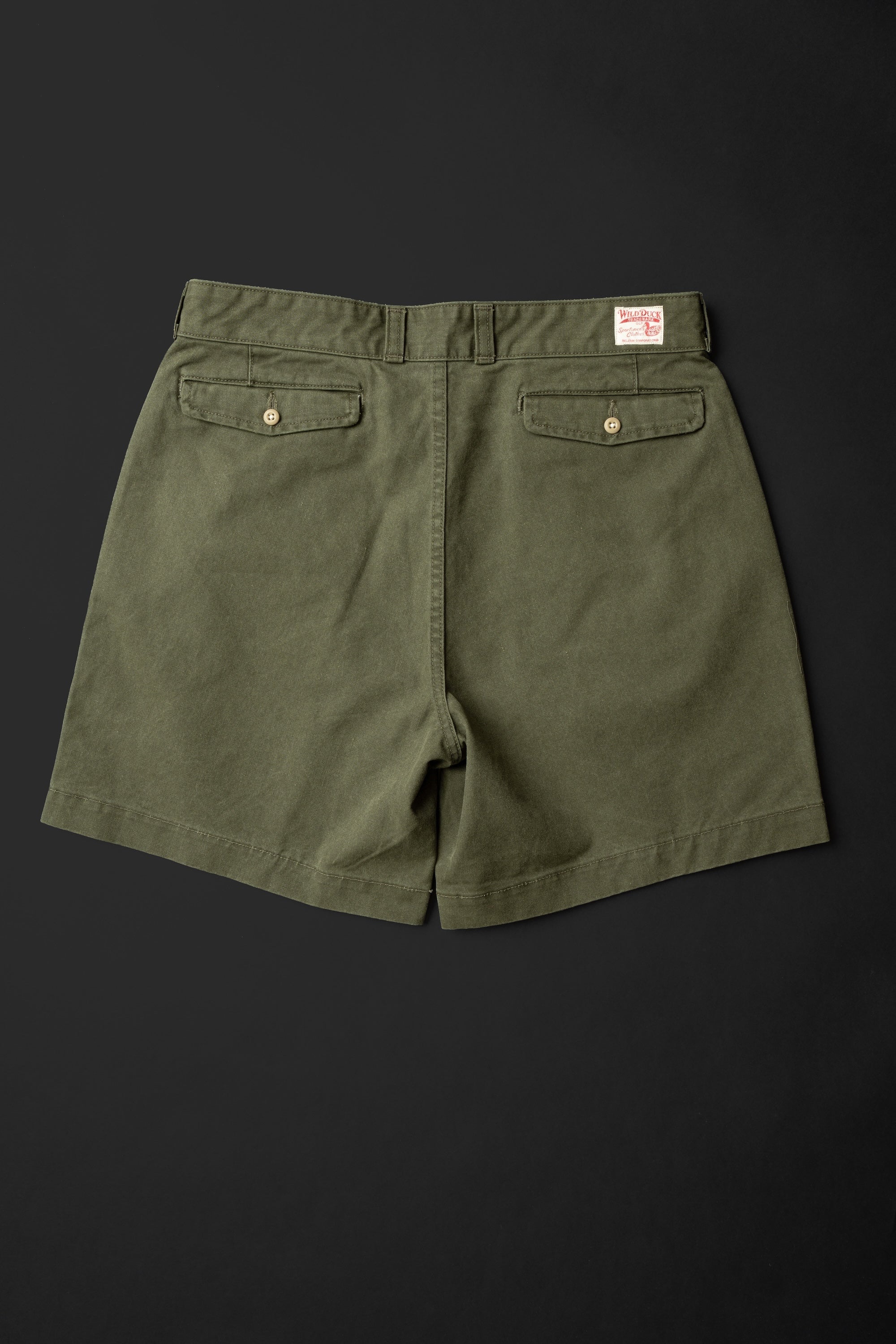 M7014RC (77) WILD DUCK CANVAS SHORTS