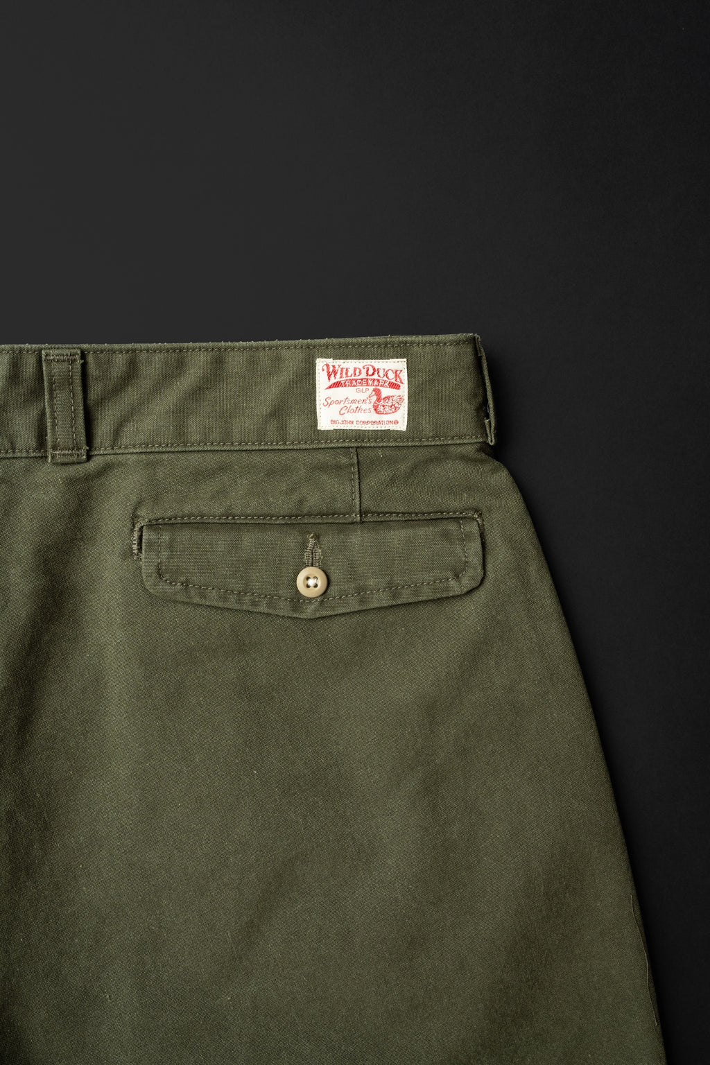 M7014RC (77) WILD DUCK CANVAS SHORTS