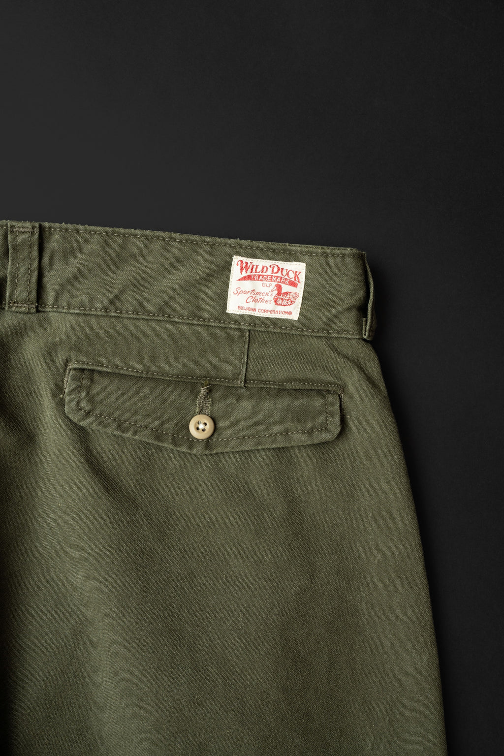 M1014RC (77) WILD DUCK CANVAS TROUSER