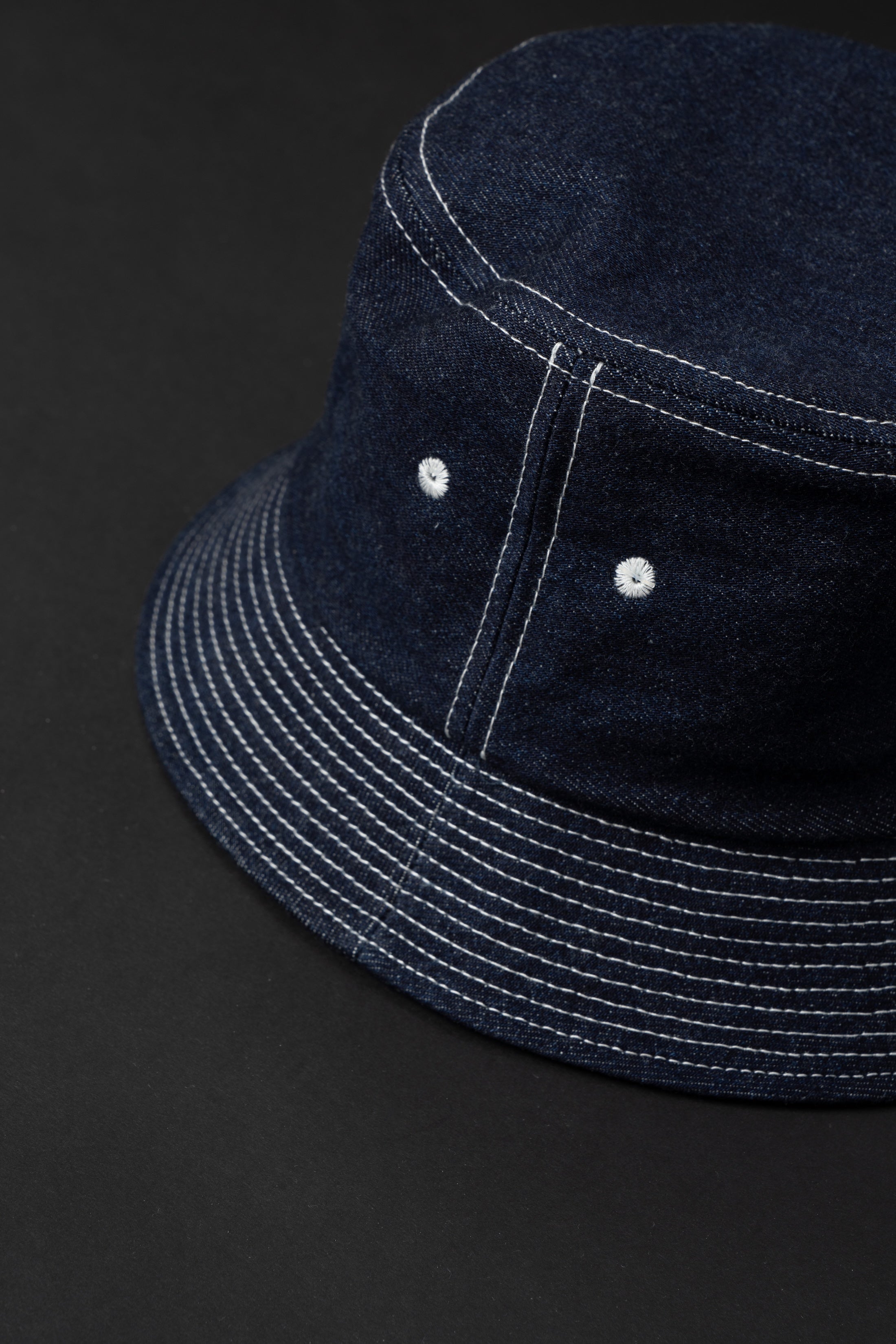 VBBJ048 (001W) BJ Hat White Stitch