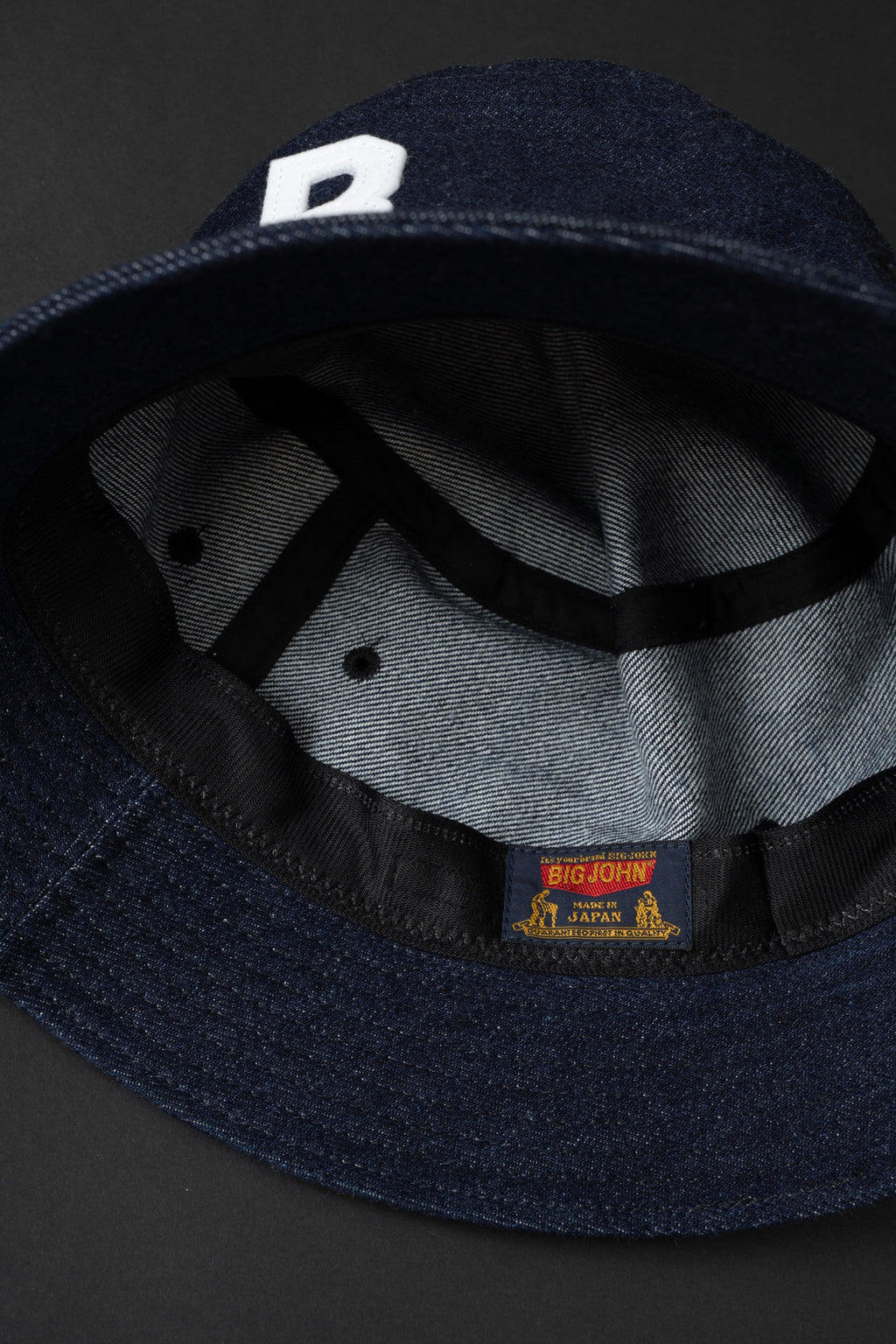 VBBJ048 (001N) BJ Hat Navy Stitch