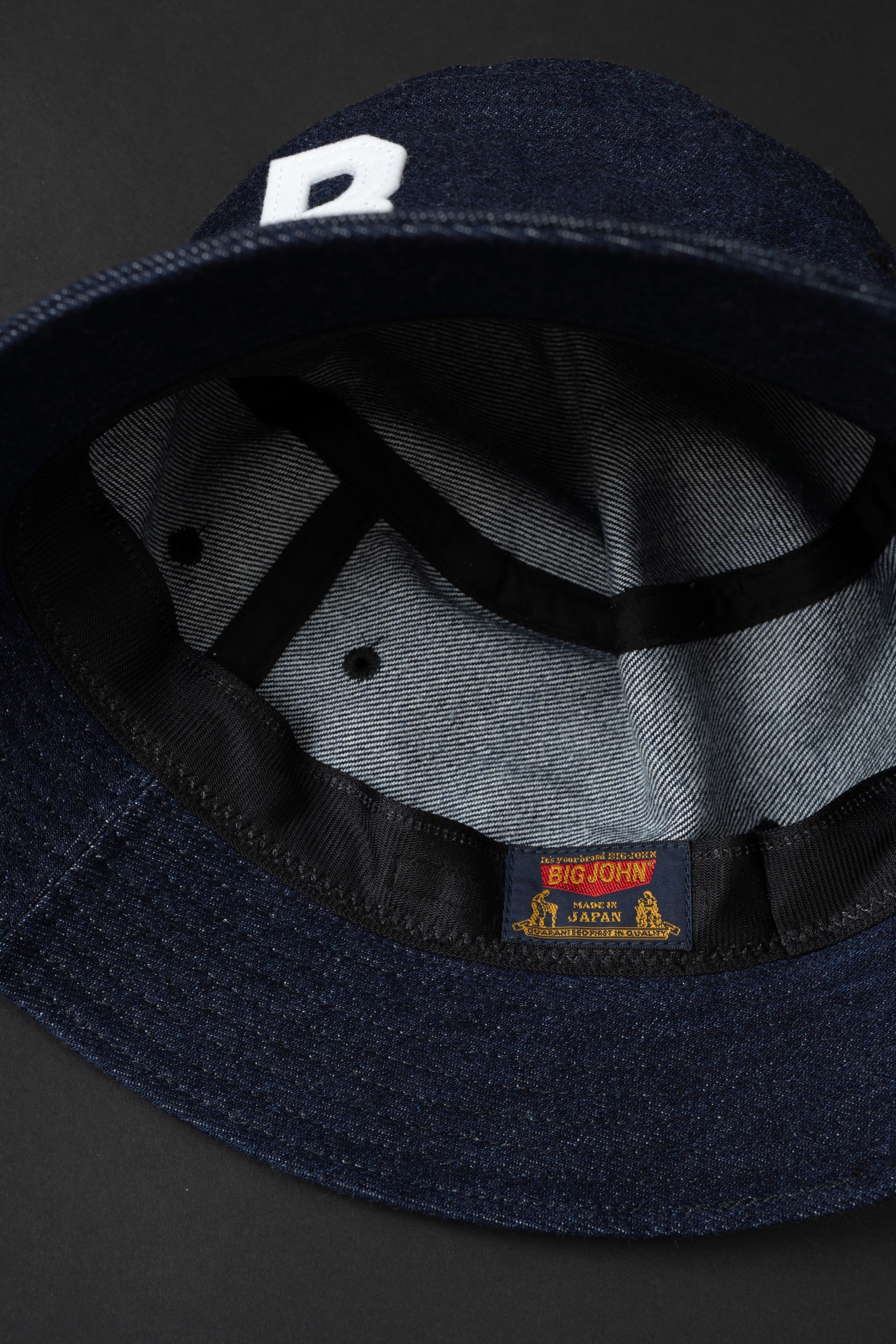 VBBJ048 (001N) BJ Hat Navy Stitch