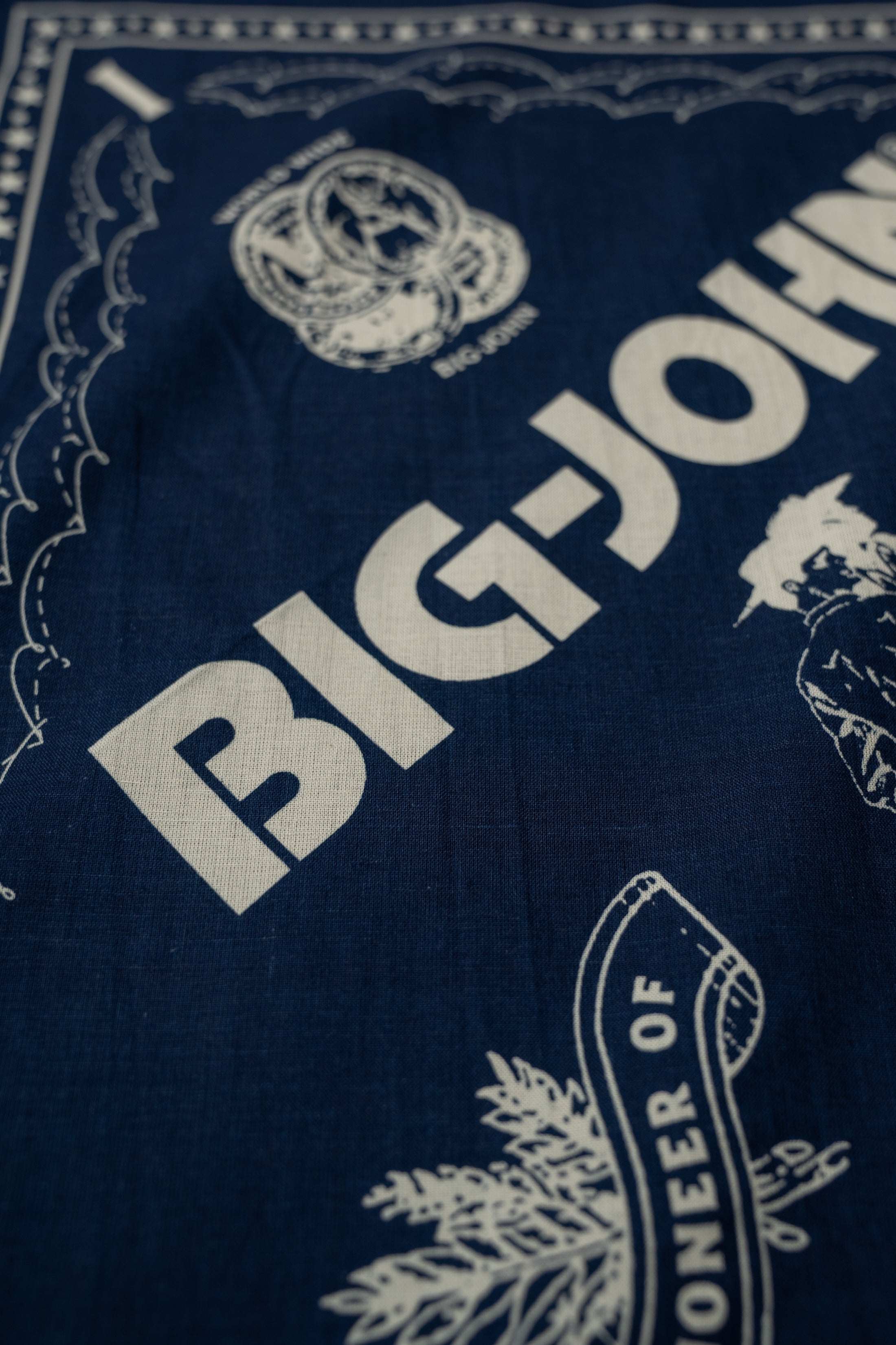 VBAN03 (ID)BIGJOHN INDIGO BANDANA – BIG JOHN【公式】オンラインショップ
