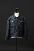 S6953WS (001) ISHIKAWADAI DENIM TRUCKER JACKET | SUVIN GOLD