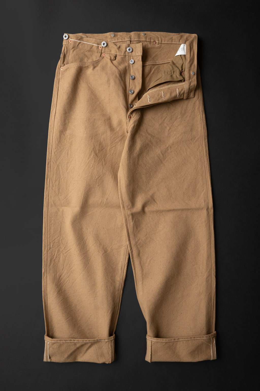M101S(41) WAIST OVERALL – American Sea Island Cotton Duck Canvas
