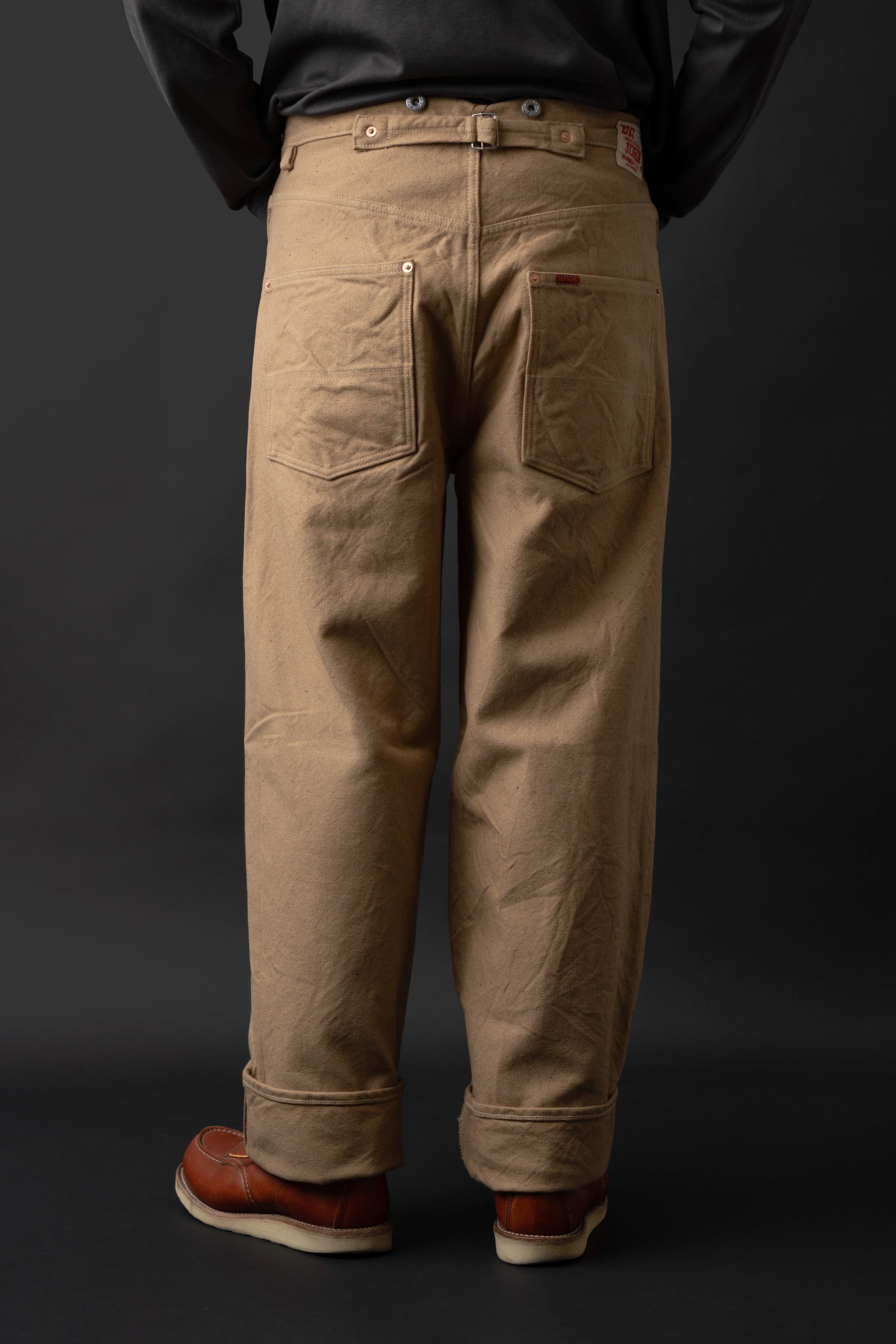 M101S(41) WAIST OVERALL – American Sea Island Cotton Duck Canvas
