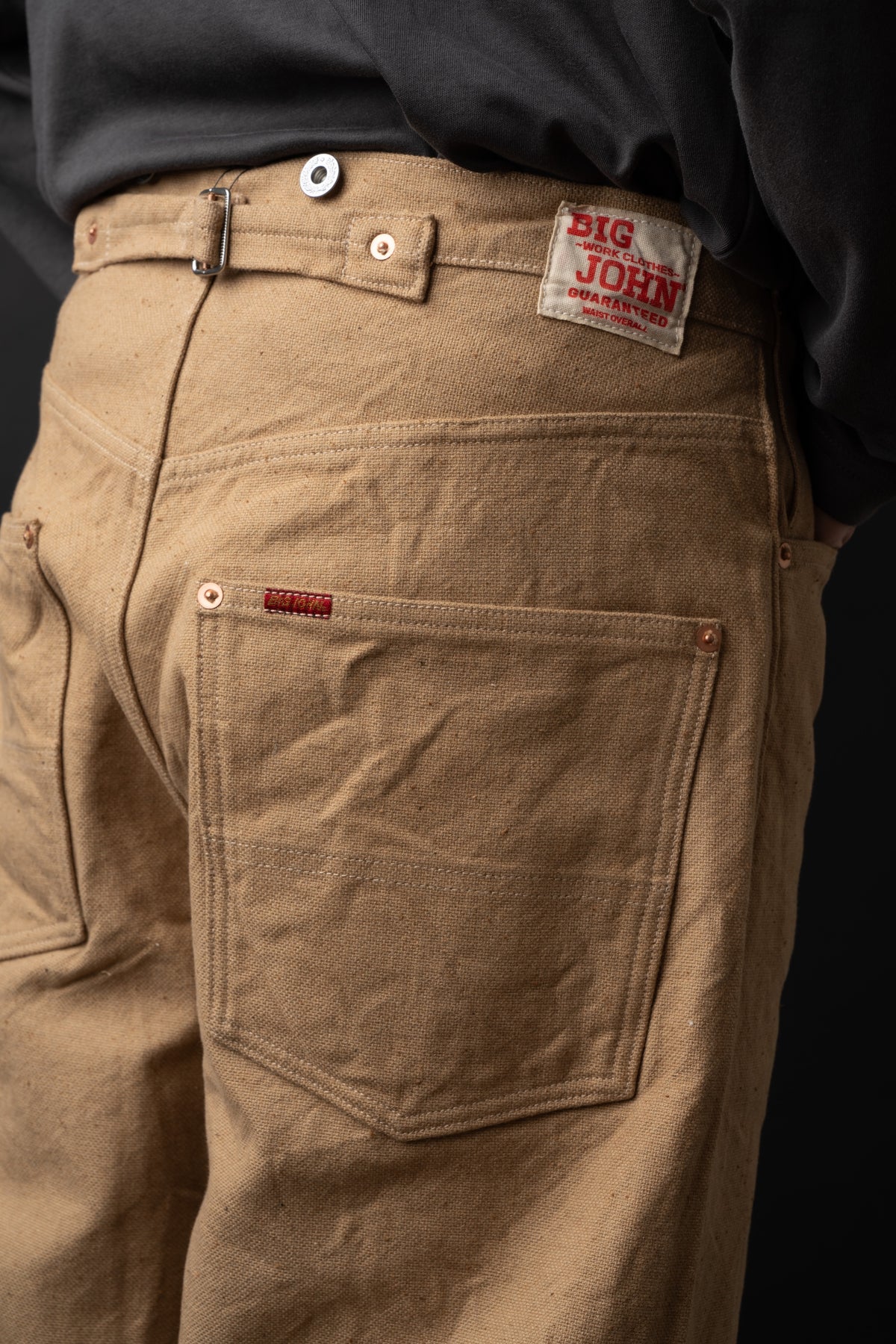 M101S(41) WAIST OVERALL – American Sea Island Cotton Duck Canvas