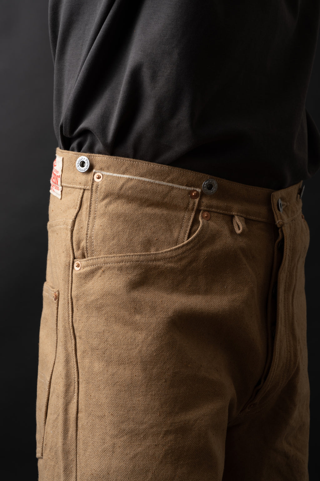M101S(41) WAIST OVERALL – American Sea Island Cotton Duck Canvas