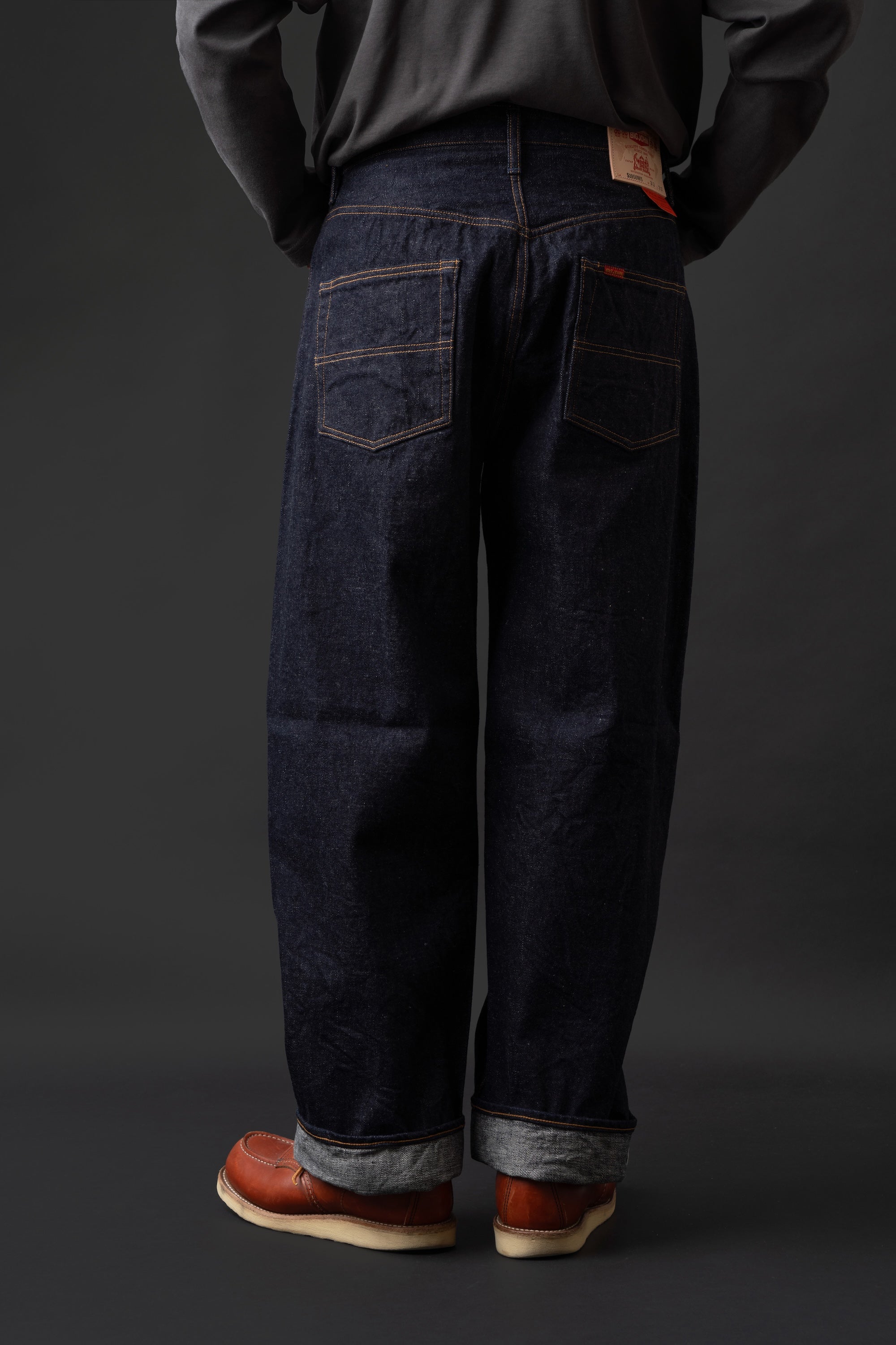 S1950WS (001) ISHIKAWADAI DENIM WIDE | SUVIN GOLD