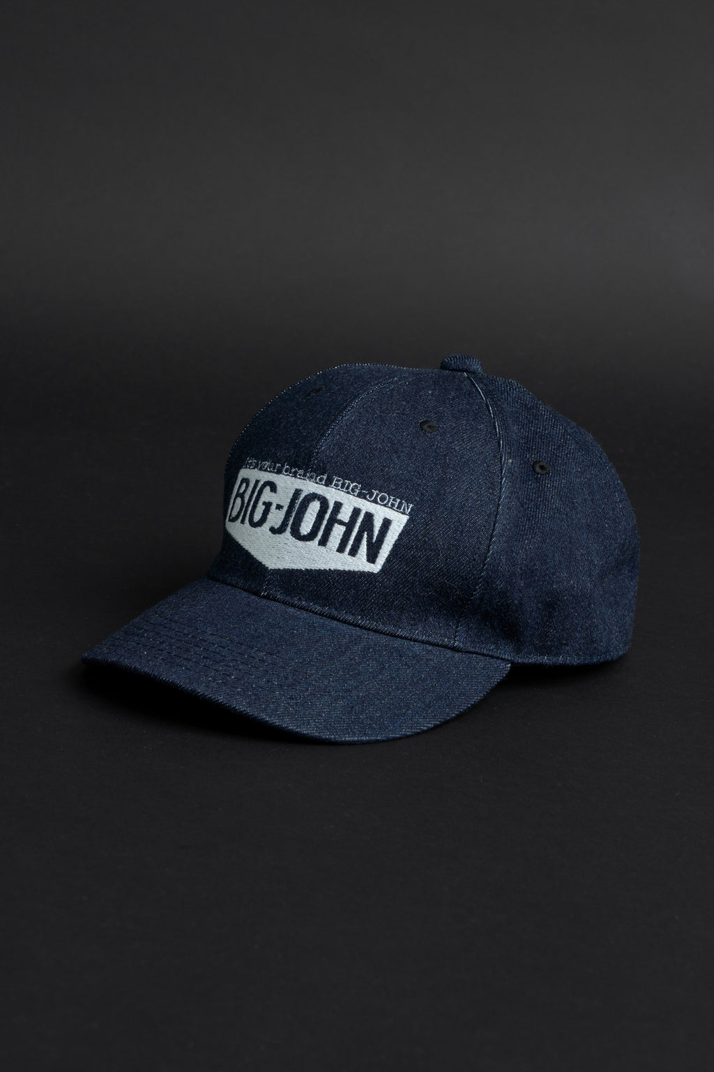VBBJ047 (001N) BJ BASEBALL LOGO CAP - Navy Stitch