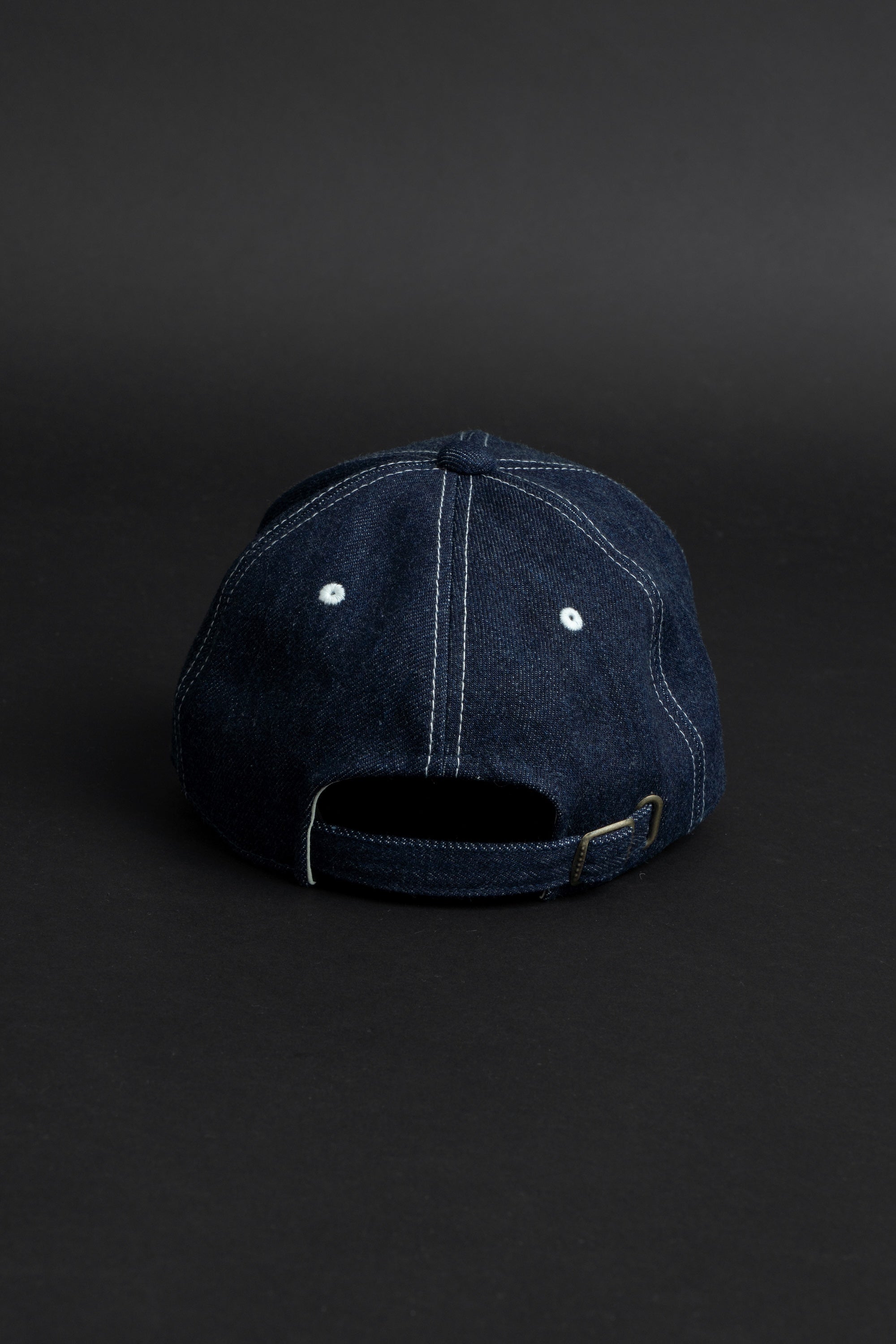 VBBJ047 (001W) BJ BASEBALL LOGO CAP - White Stitch