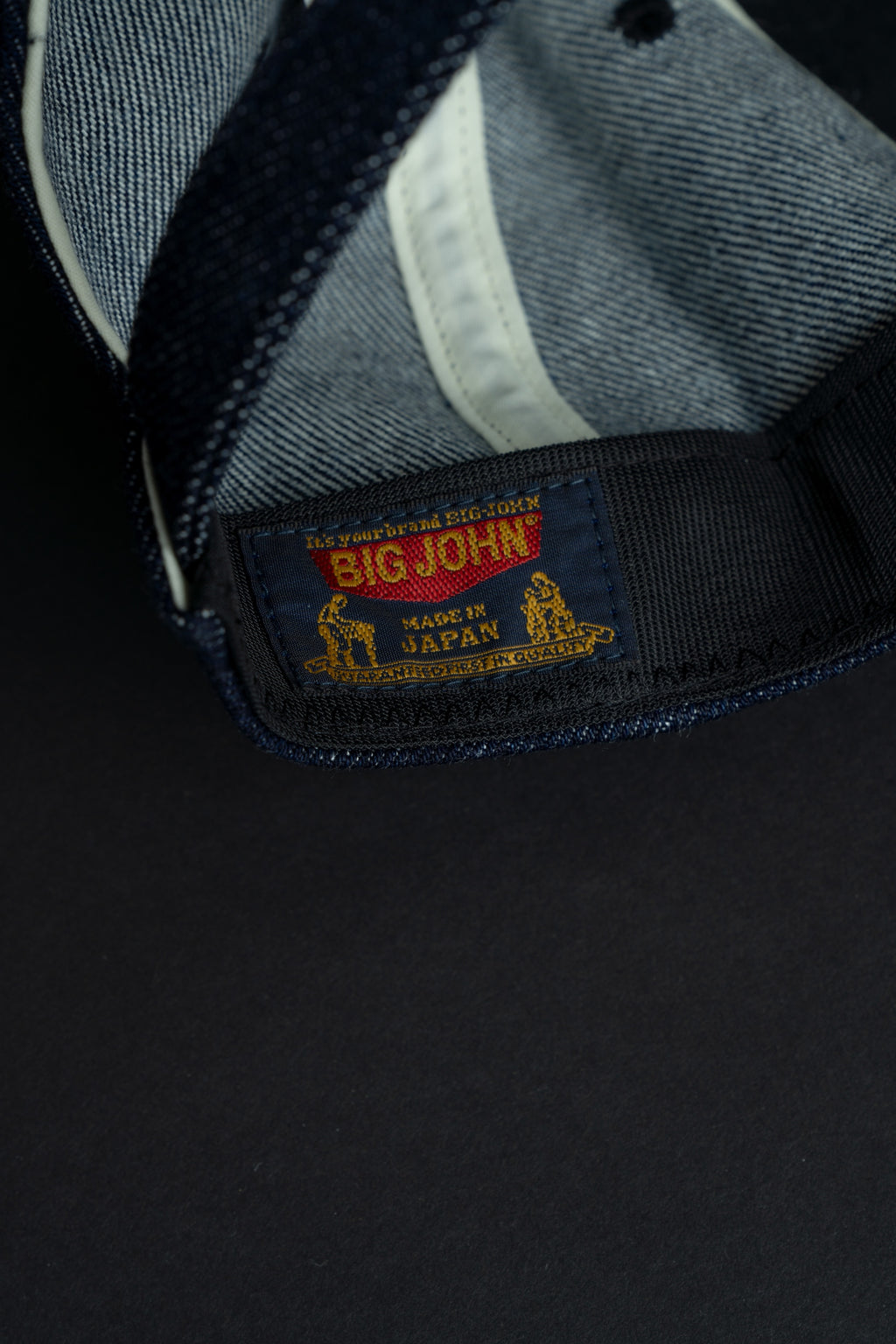 VBBJ047 (001N) BJ BASEBALL LOGO CAP - Navy Stitch