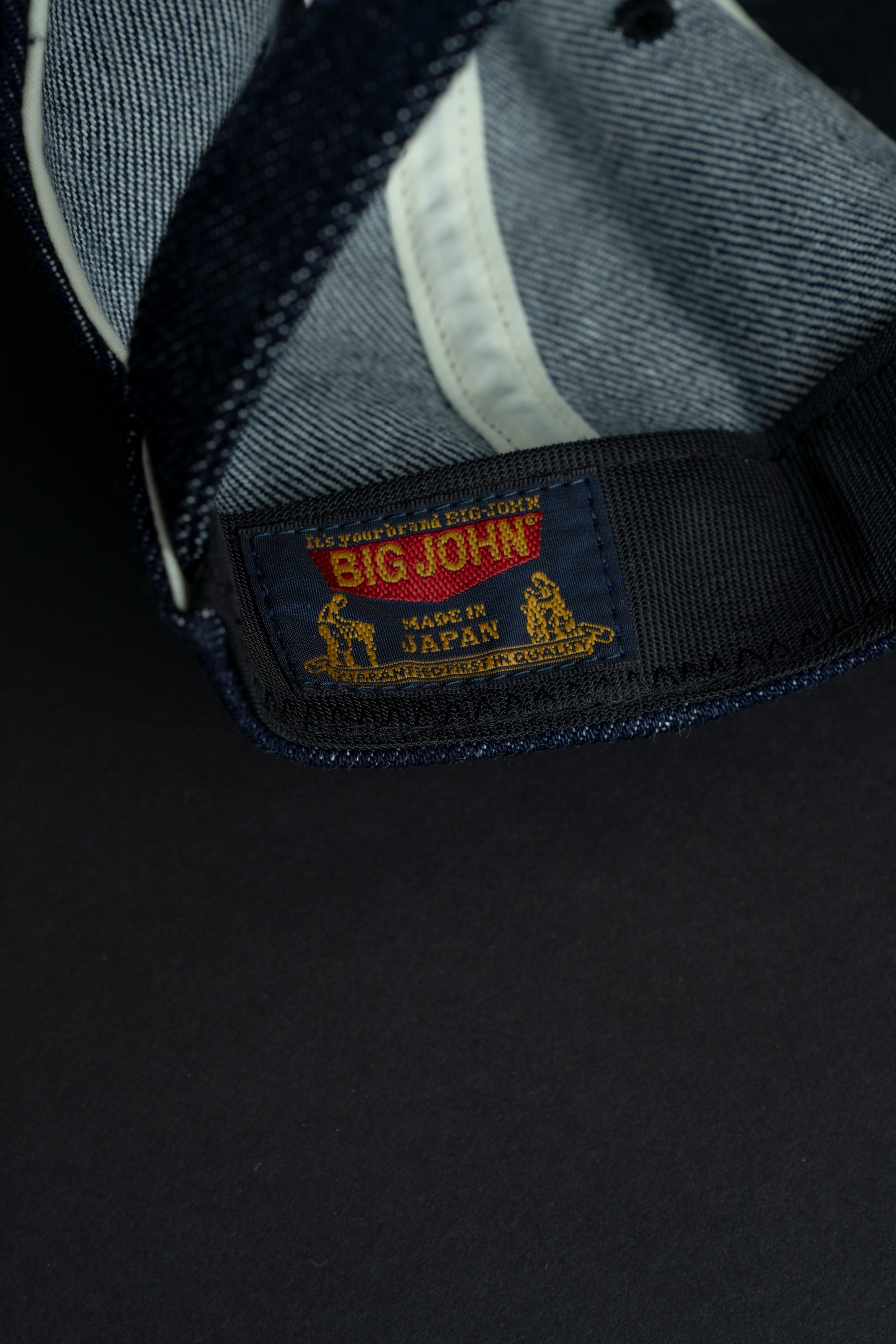 VBBJ047 (001N) BJ BASEBALL LOGO CAP - Navy Stitch