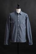 MS004R (01C) Color Nep Selvedge Chambray Shirt