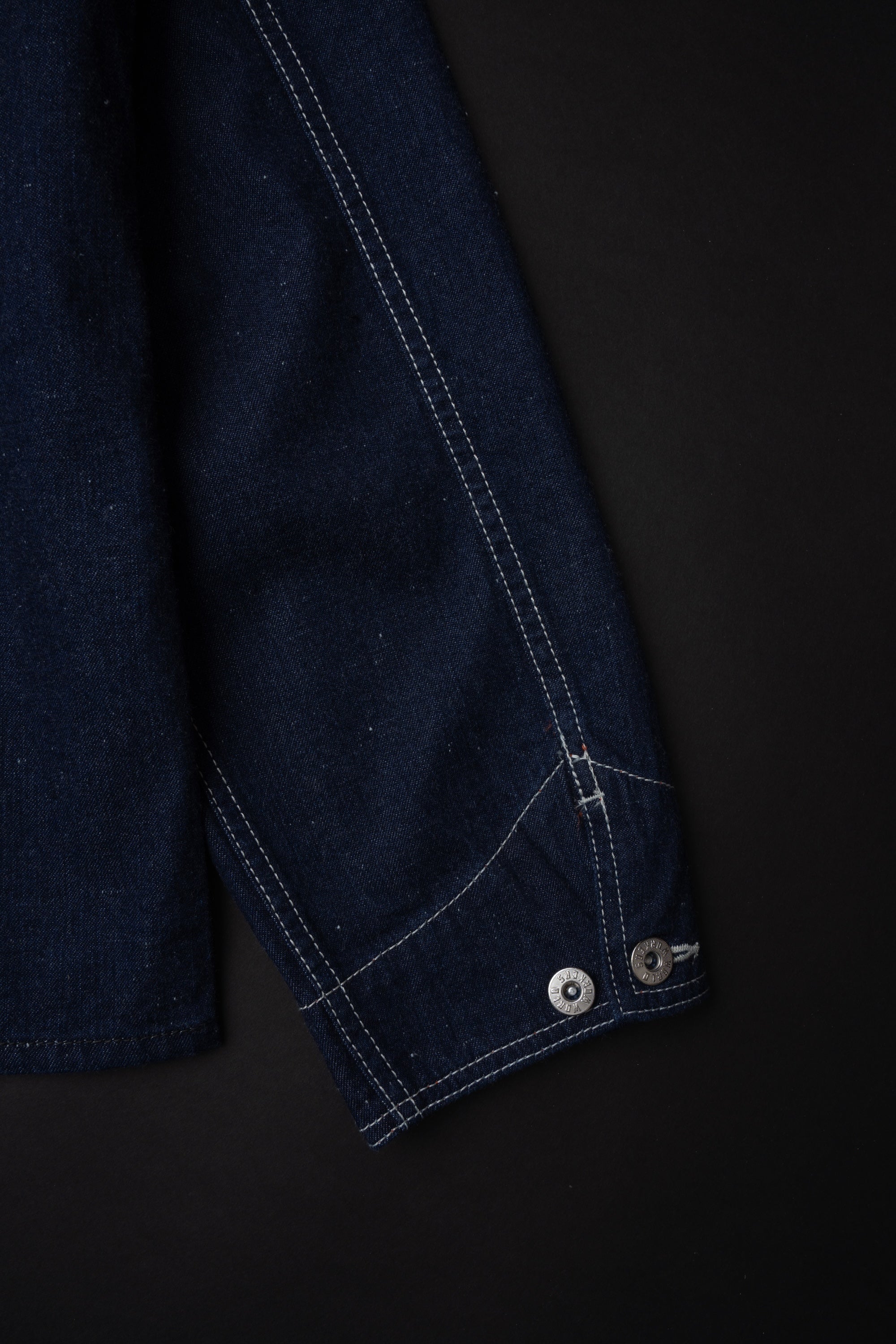 WR623F (81) World Workers Indigo Nep Denim Coverall Jacket