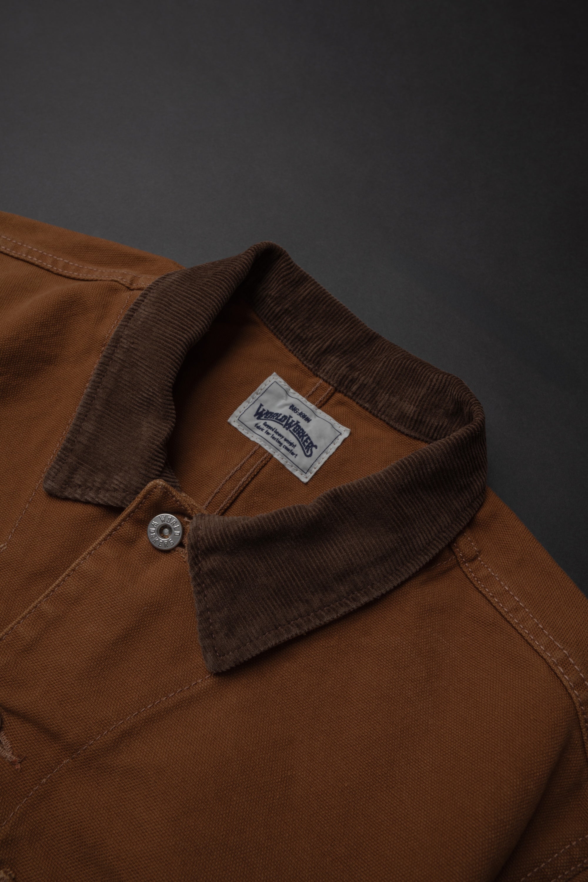 WR623F (53) World Workers Duck Canvas Coverall Jacket – BIG JOHN