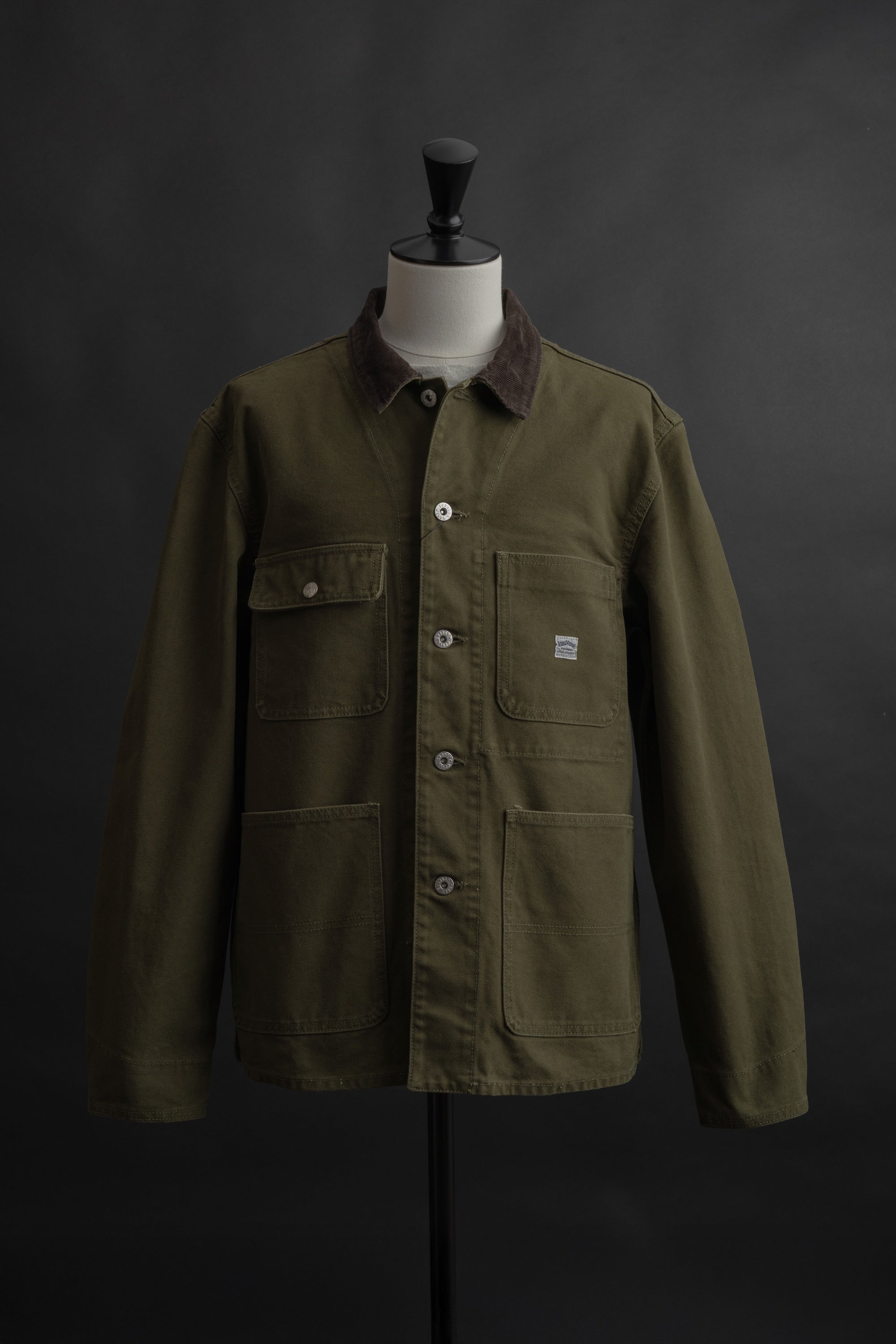 WR623F (19) World Workers Duck Canvas Coverall Jacket – BIG JOHN