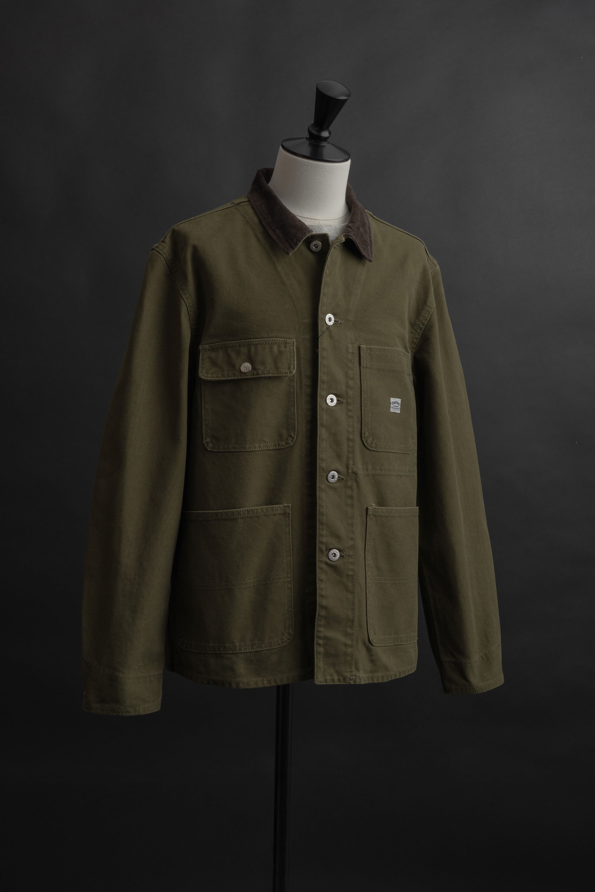 WR623F (19) World Workers Duck Canvas Coverall Jacket – BIG JOHN