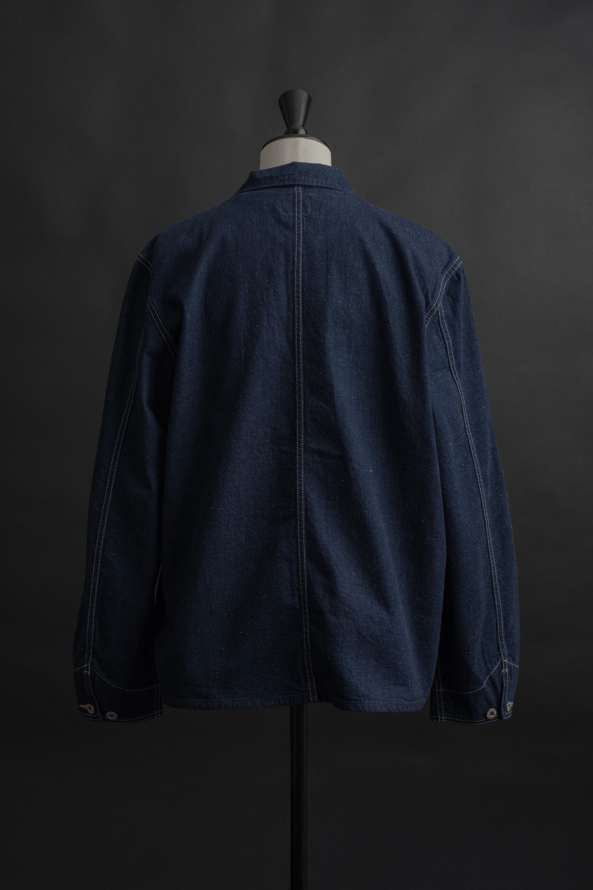 WR623F (81) World Workers Indigo Nep Denim Coverall Jacket