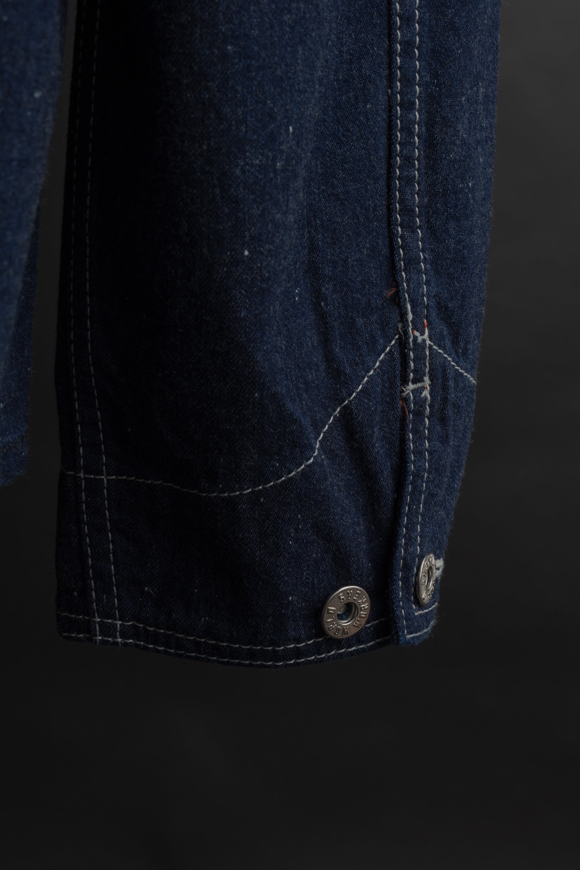 WR623F (81) World Workers Indigo Nep Denim Coverall Jacket – BIG