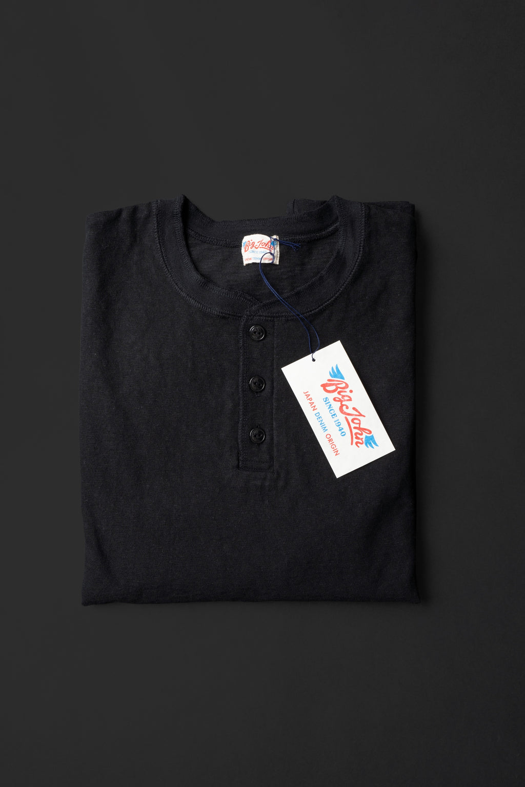 MTE014 (61) L/S HENLEY NECK T-SHIRT