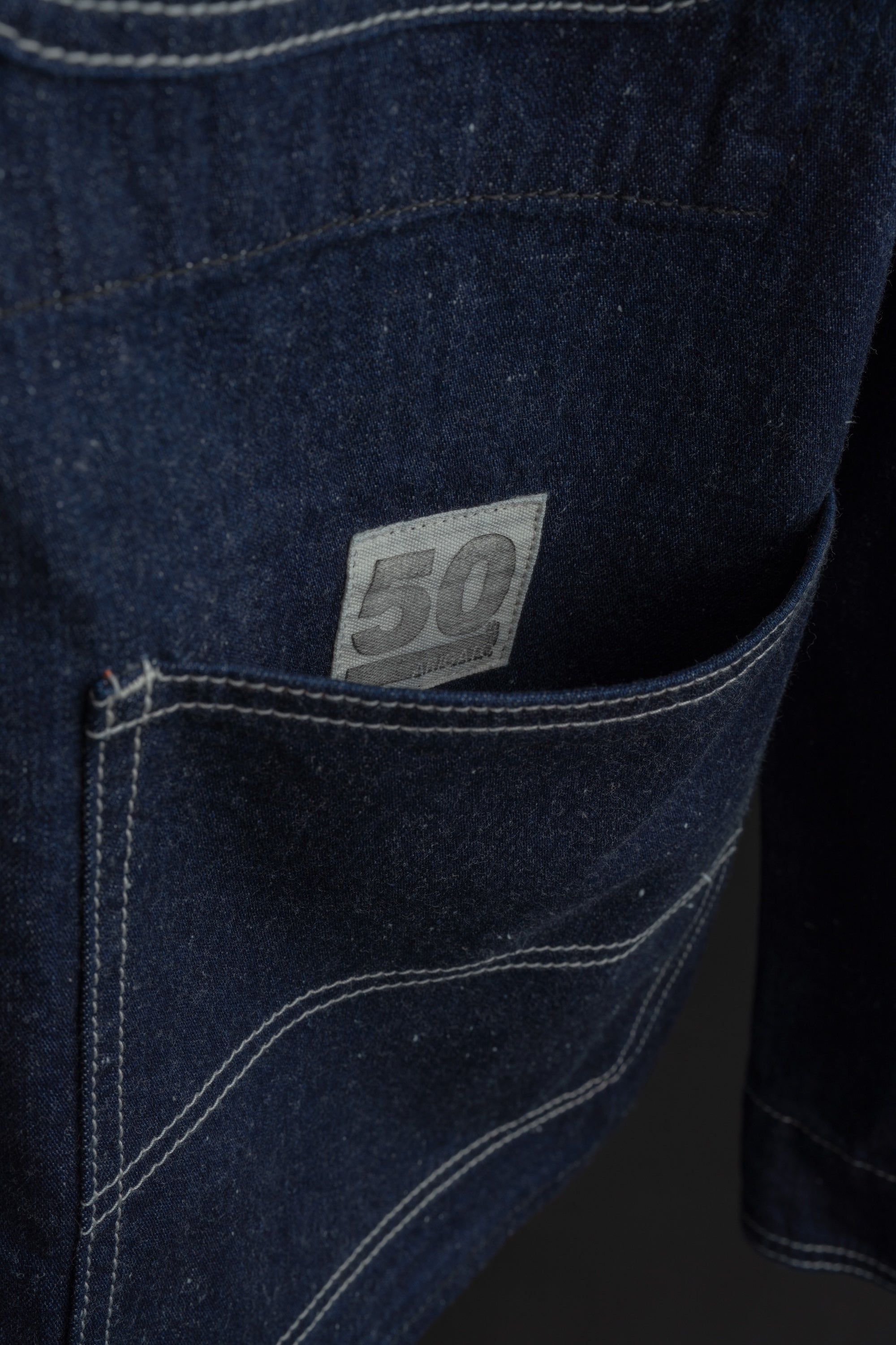 WR623F (81) World Workers Indigo Nep Denim Coverall Jacket – BIG