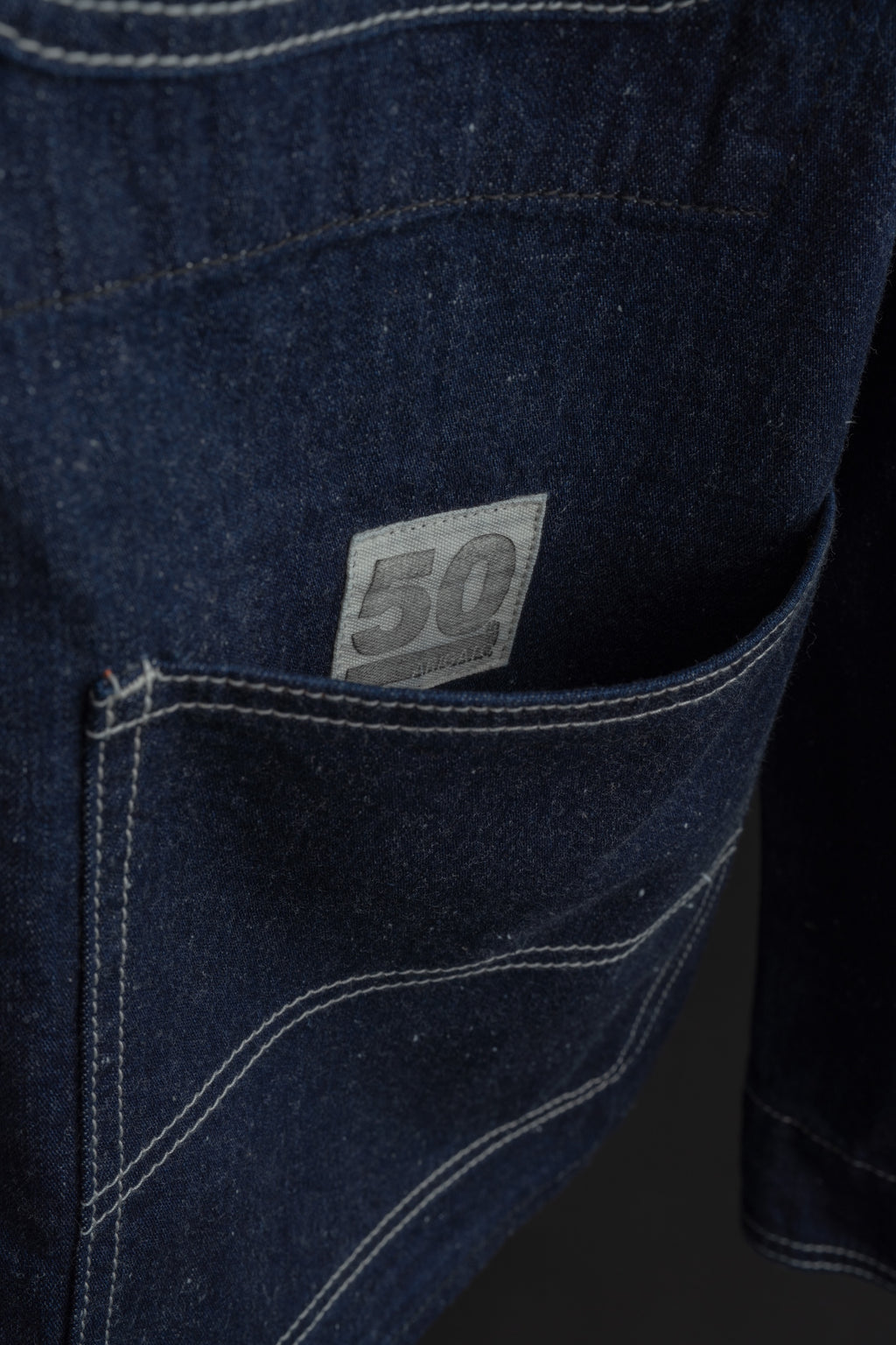 WR623F (81) World Workers Indigo Nep Denim Coverall Jacket