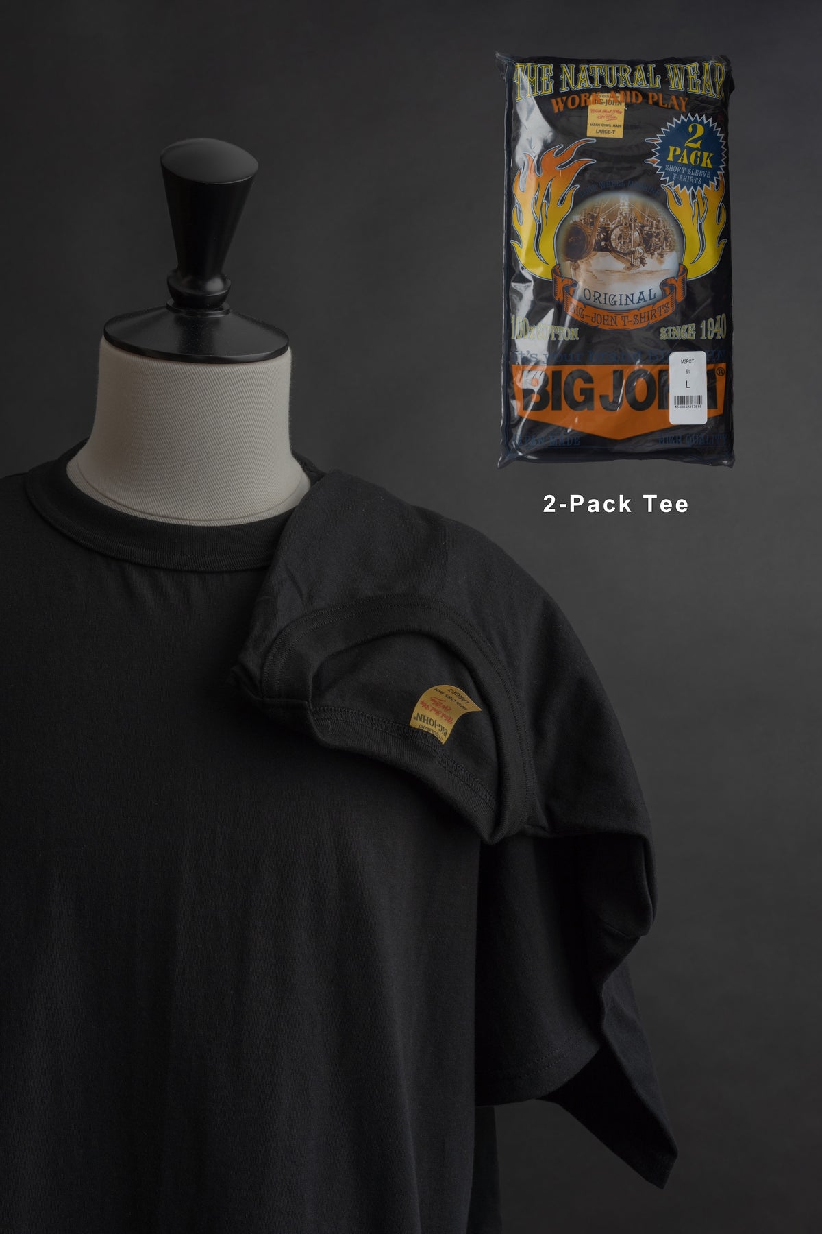 M2PCT(61)ORIGINAL 2-PACK Tee – BIG JOHN【公式】オンラインショップ