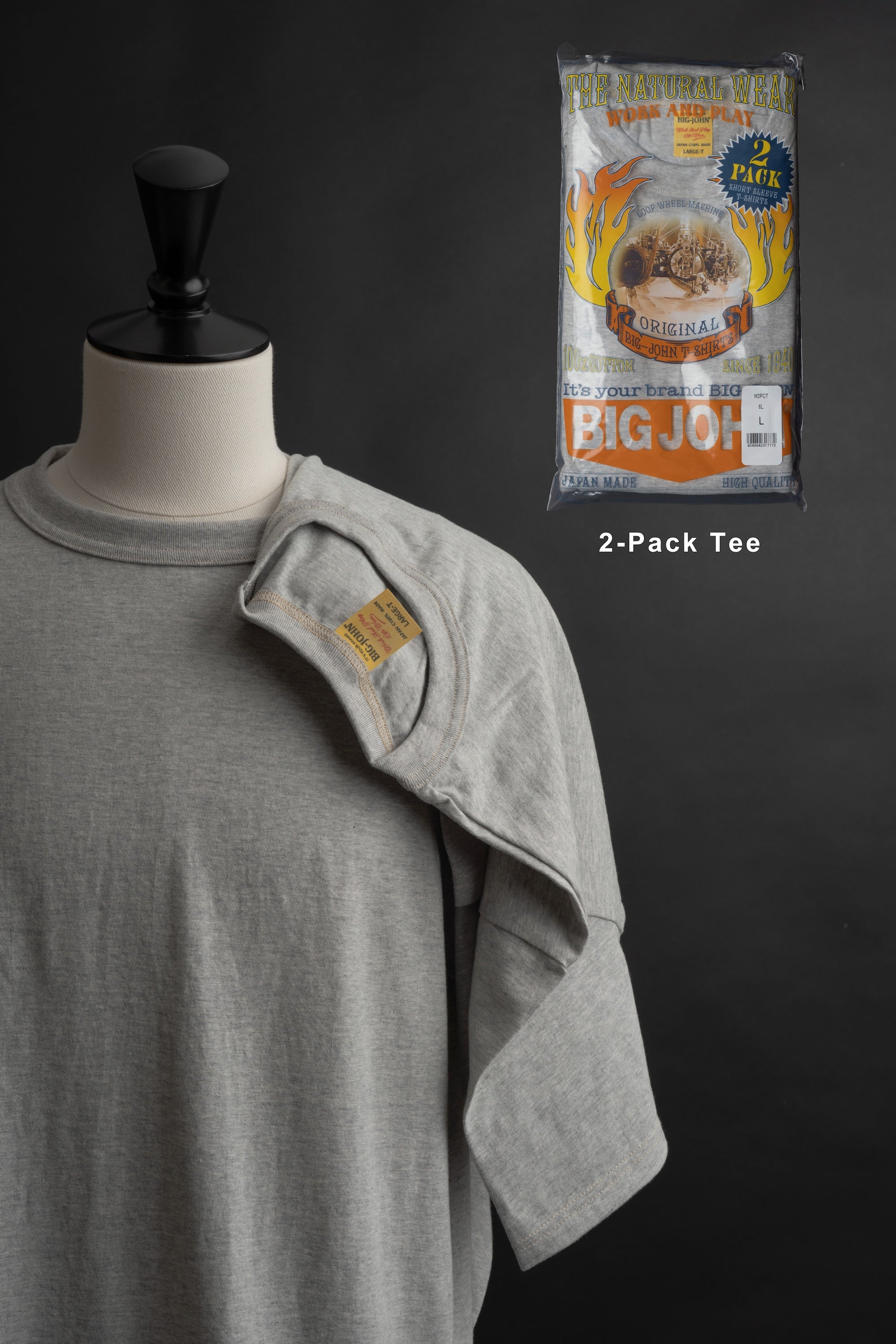 M2PCT(6L)ORIGINAL 2-PACK Tee