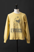 MTE008(46) [BEAVER] RAGLAN SLEEVES SWEAT | YELLOW